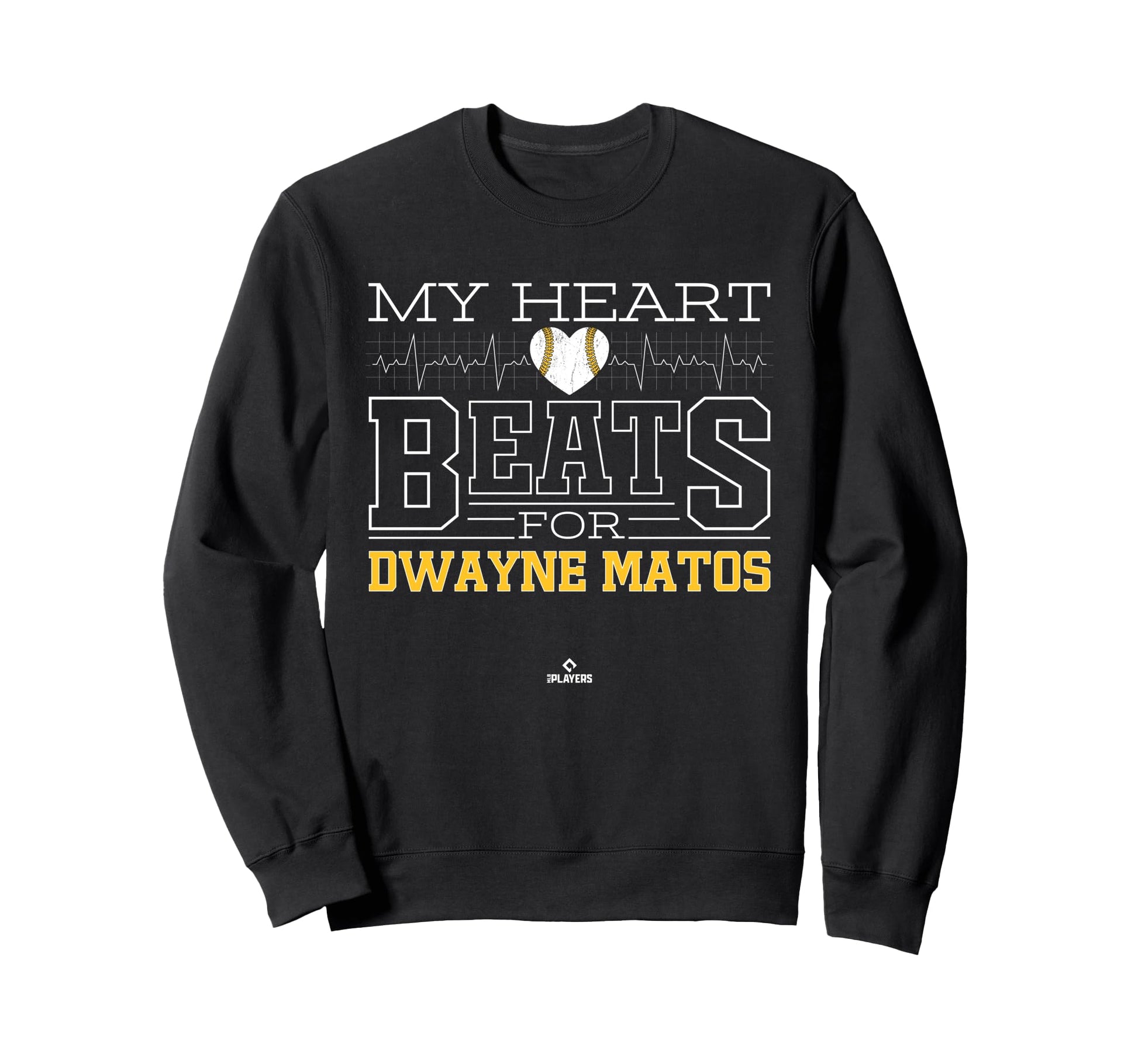 My Heart Beats Dwayne Matos Sweatshirt - Aesthetic Graphic for Adults - T-Shirt, Sweatshirt, Hoodie