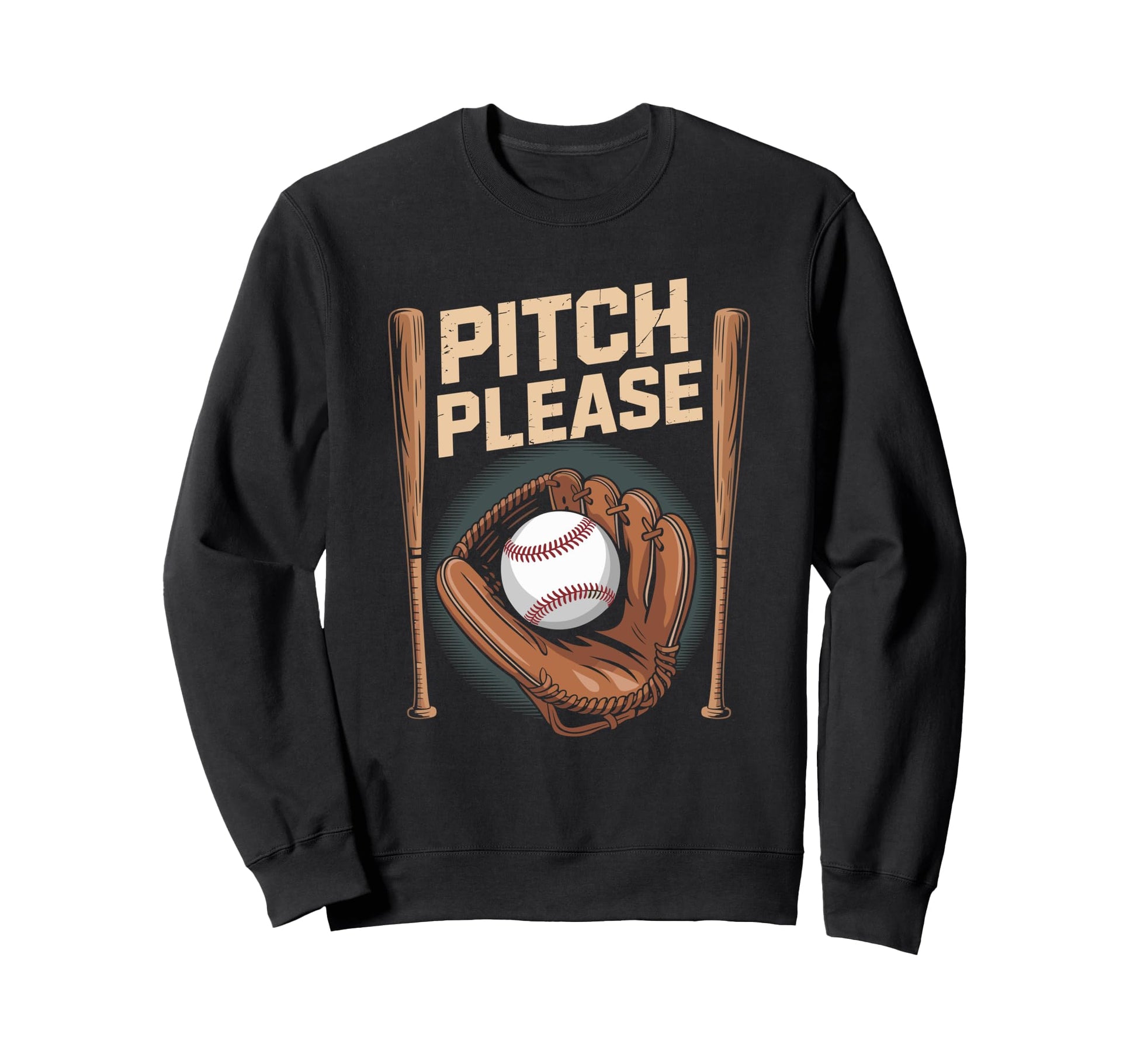 Baseball Player Dad And Baseball Sweatshirt - Casual Everyday Wear Unisex - T-Shirt, Sweatshirt, Hoodie