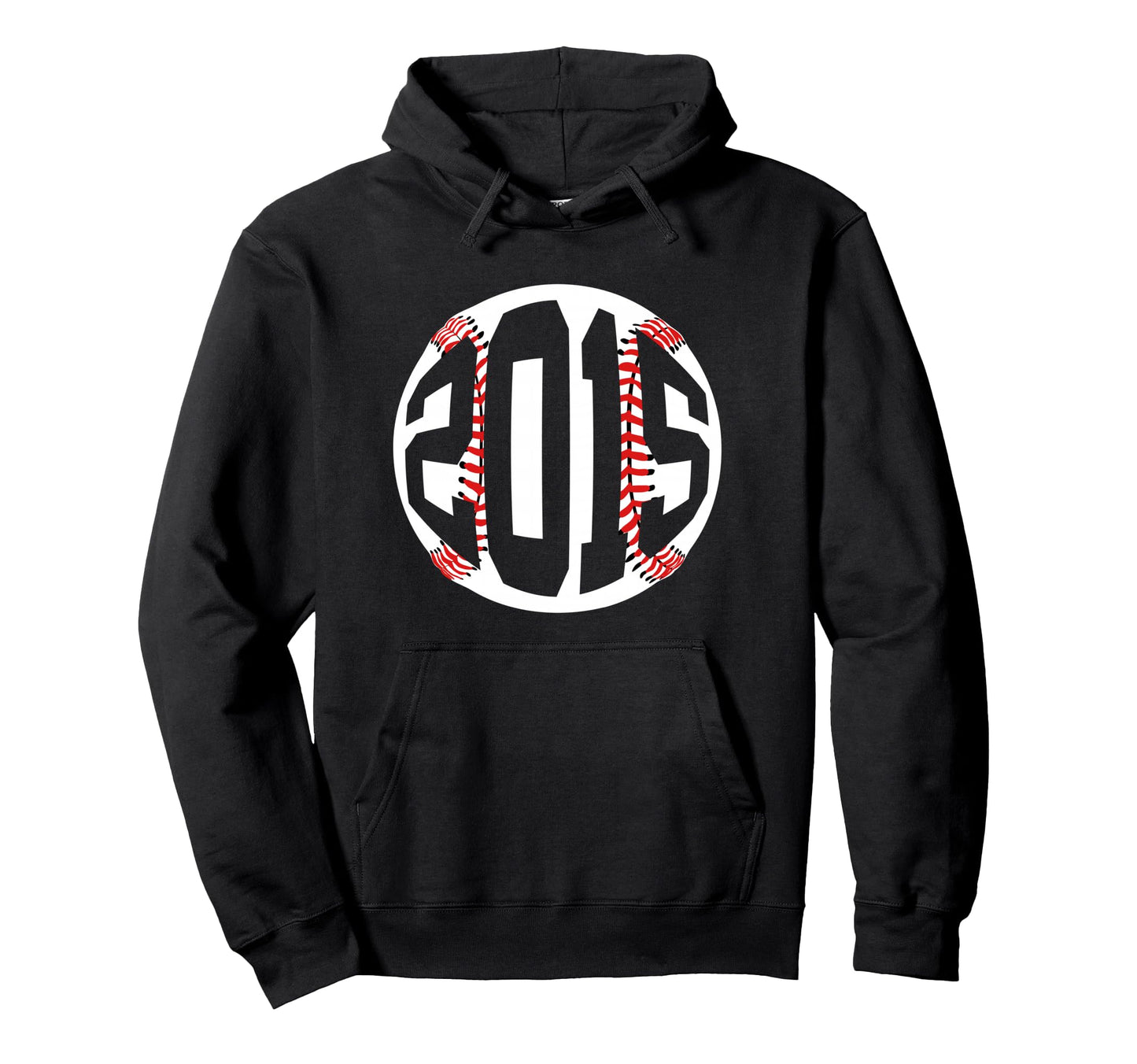 2015 Baseball 11Th Birthday Hoodie - Novelty Apparel Unisex - T-Shirt, Sweatshirt, Hoodie