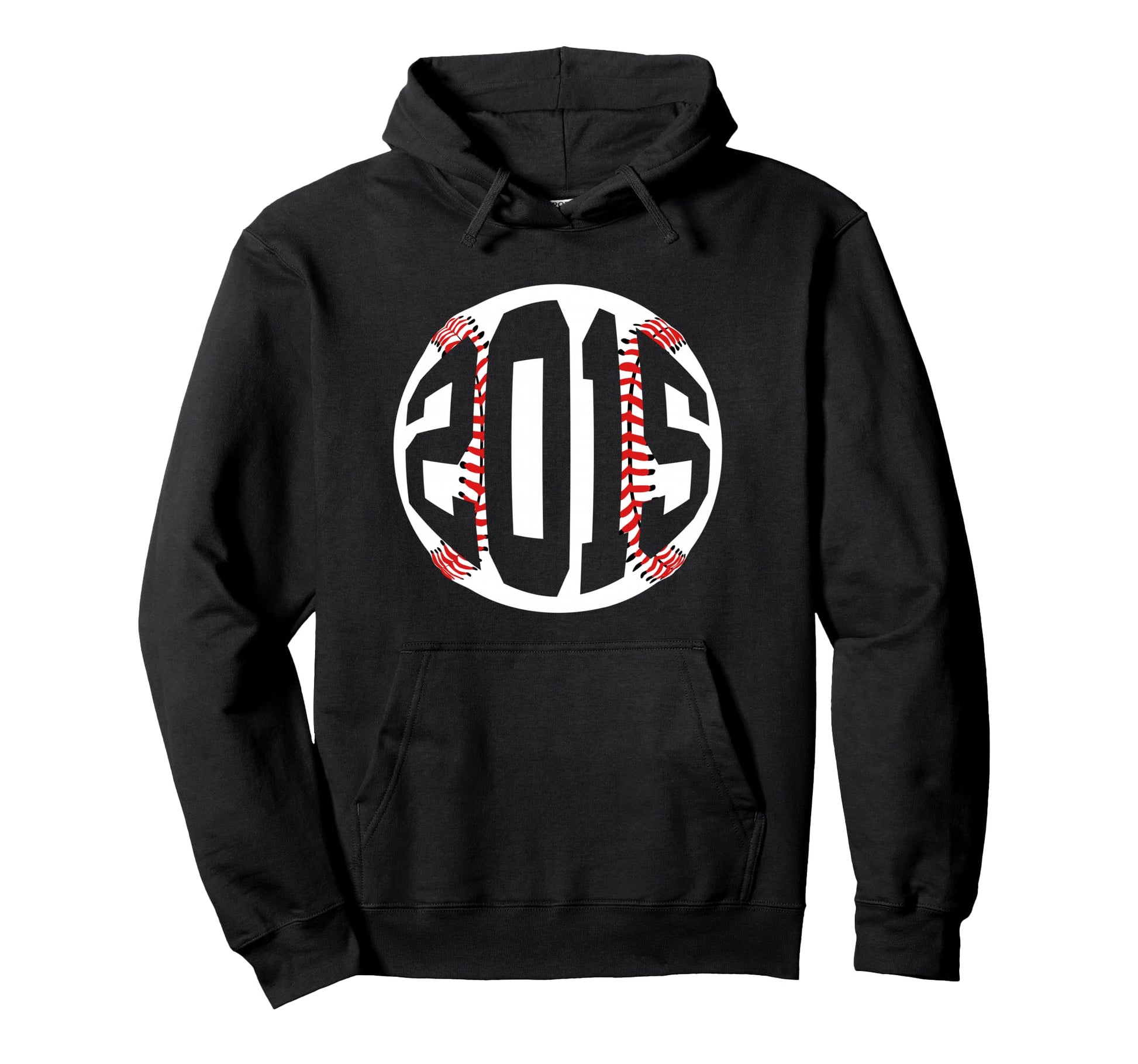 2015 Baseball 11Th Birthday Hoodie - Novelty Apparel Unisex - T-Shirt, Sweatshirt, Hoodie