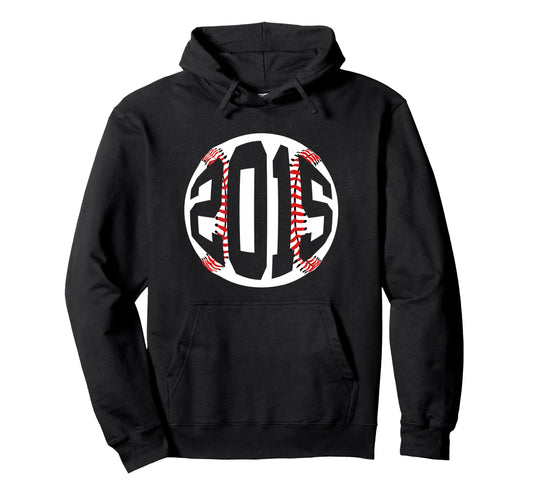 2015 Baseball 11Th Birthday Hoodie - Novelty Apparel Unisex - T-Shirt, Sweatshirt, Hoodie