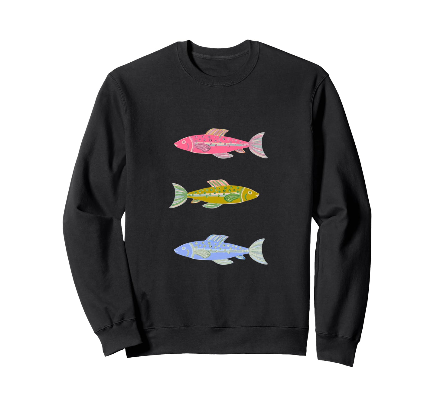 Summer Fish Y2K Sardine Greece Sweatshirt - Graphic Print for Adults - T-Shirt, Sweatshirt, Hoodie