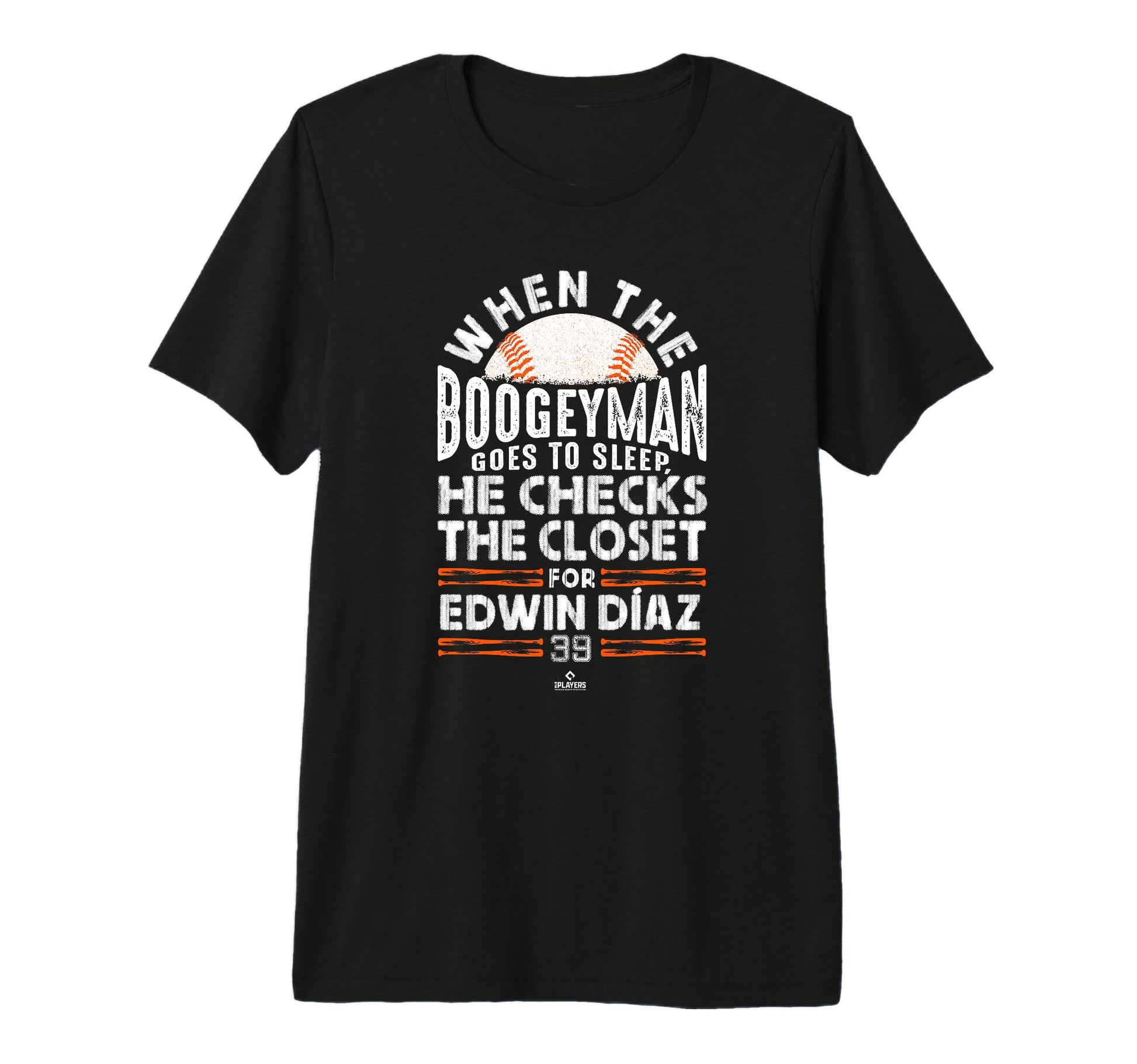 Boogeyman Checks Closet Edwin Diaz Funny T-Shirt - Custom Art Print Unisex - T-Shirt, Sweatshirt, Hoodie