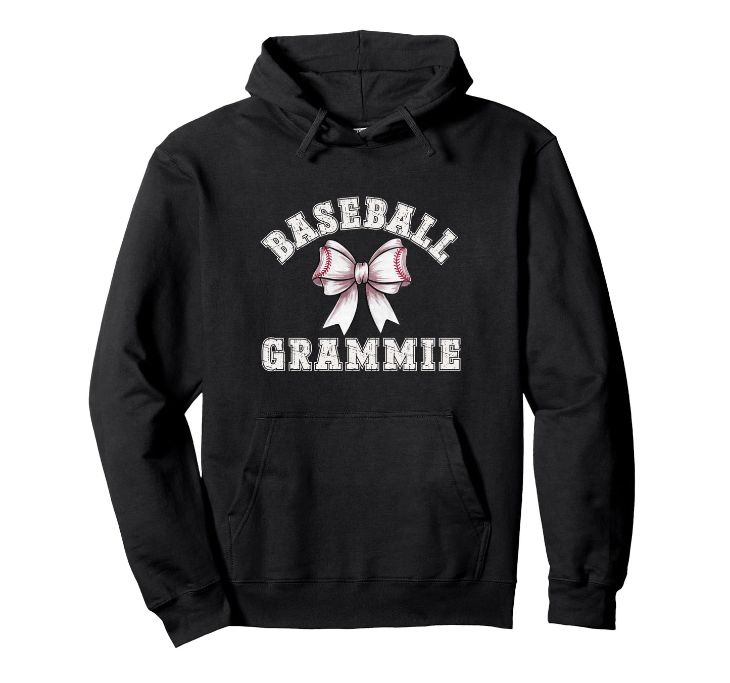 Coquette Baseball Grammie Bow Game Day Hoodie - Aesthetic Graphic Unisex - T-Shirt, Sweatshirt, Hoodie