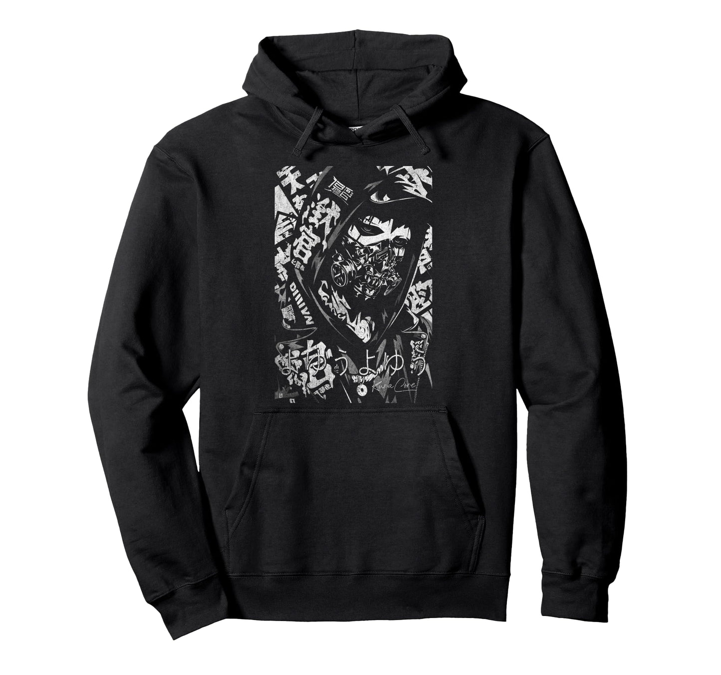 Japanese Streetwear Cyberpunk Y2K Techwear Hoodie - Graphic Print Unisex - T-Shirt, Sweatshirt, Hoodie