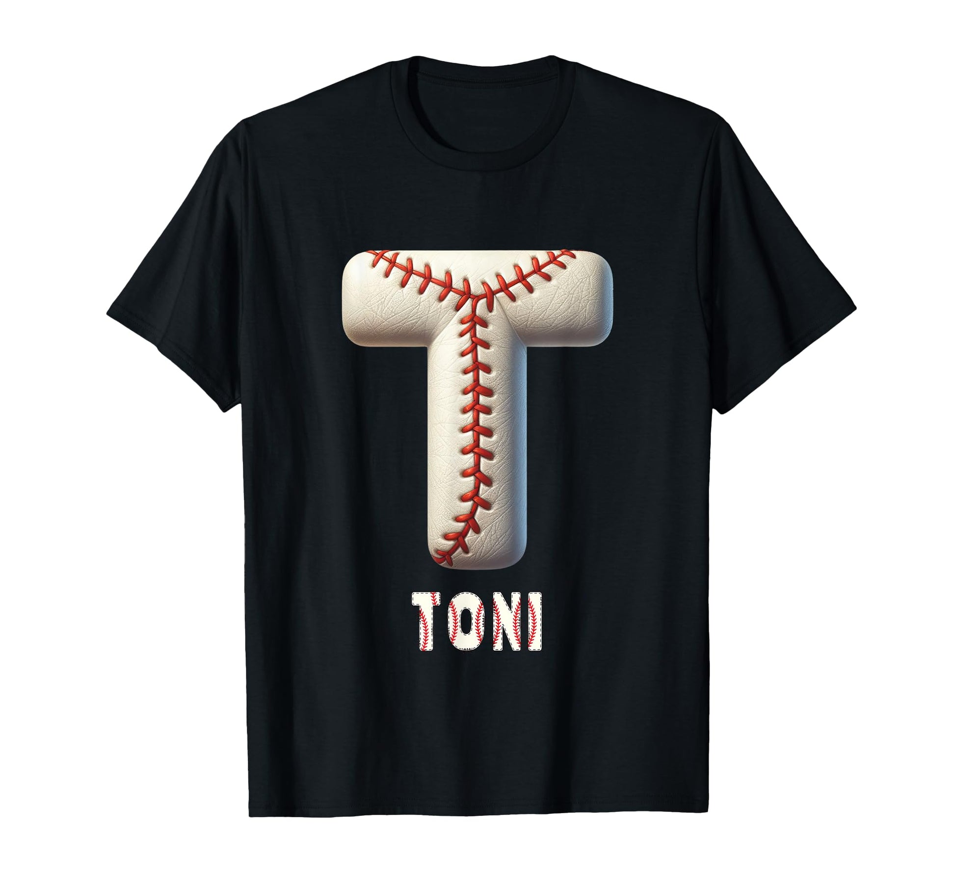 Baseball Home Run Tamino Initial Letter T-Shirt - Unique Graphic Unisex - T-Shirt, Sweatshirt, Hoodie