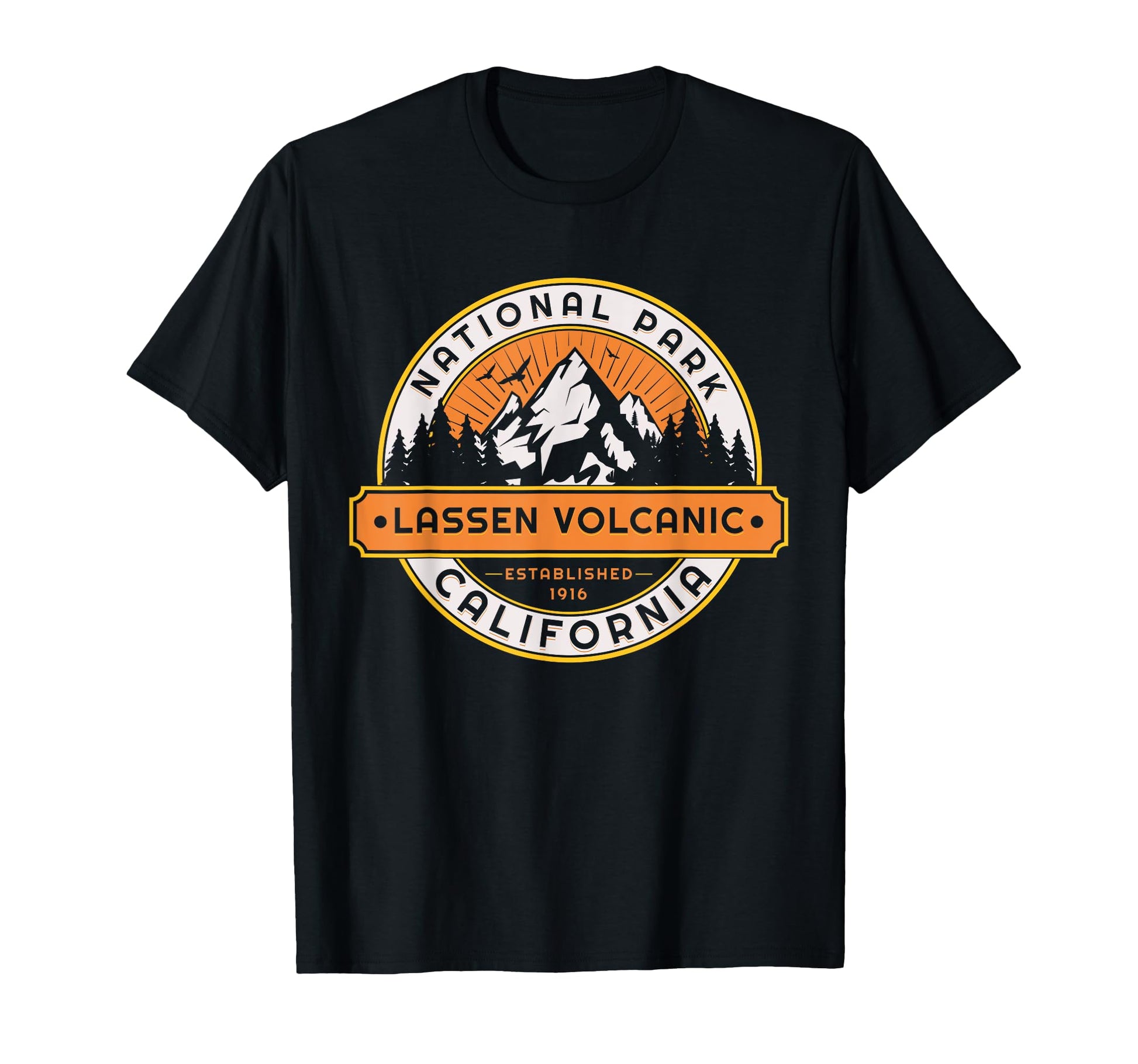 Lassen Volcanic National Park Sweatshirt - Custom Art Print Men Women - T-Shirt, Sweatshirt, Hoodie
