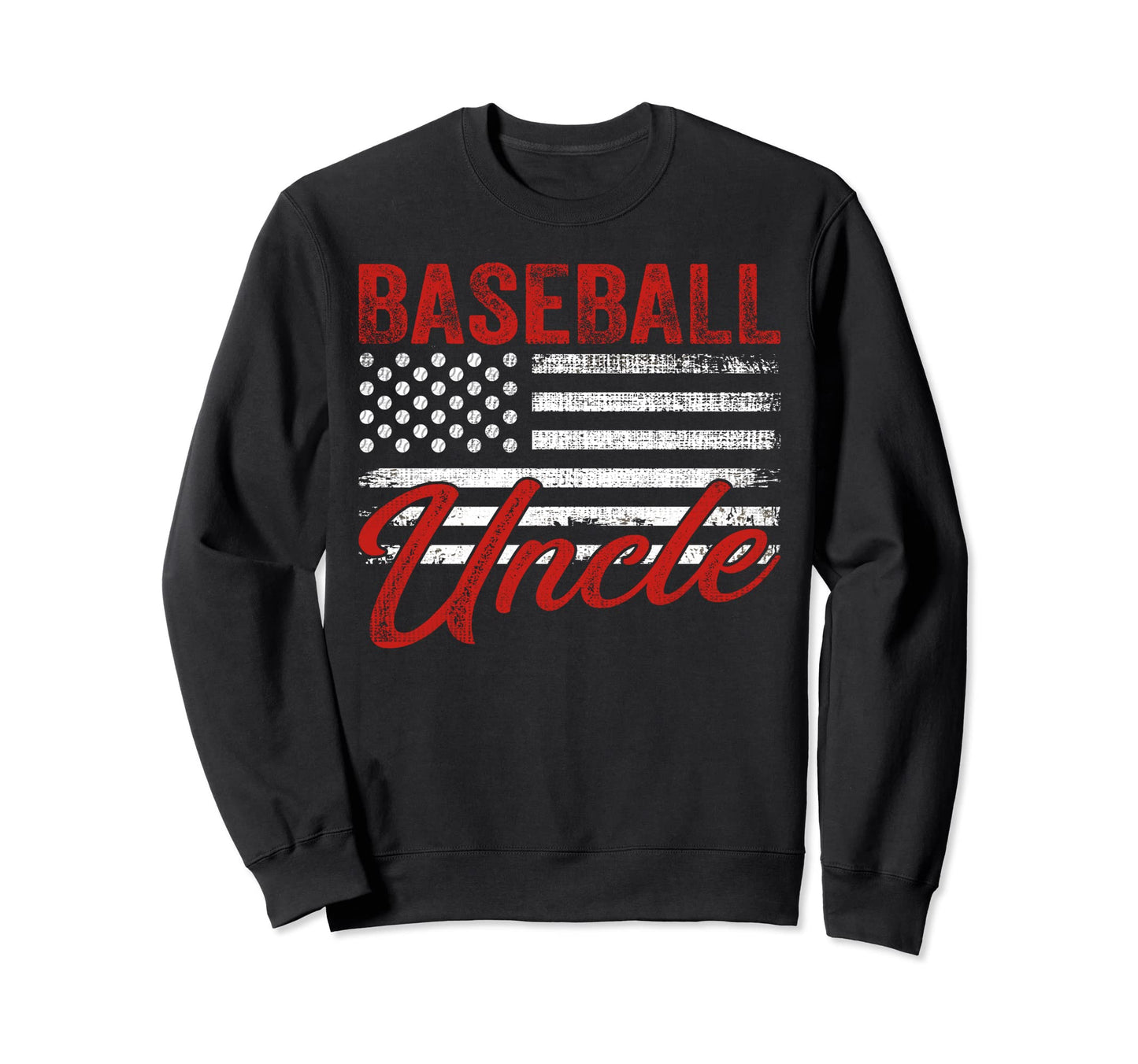 New First Time Uncle To Be Baseball Us Sweatshirt - Novelty Apparel Unisex - T-Shirt, Sweatshirt, Hoodie