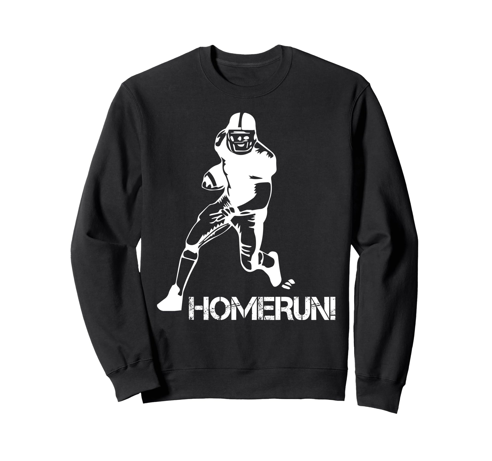 Homerun Football Funny Football Sweatshirt - Minimalist Print for Adults - T-Shirt, Sweatshirt, Hoodie