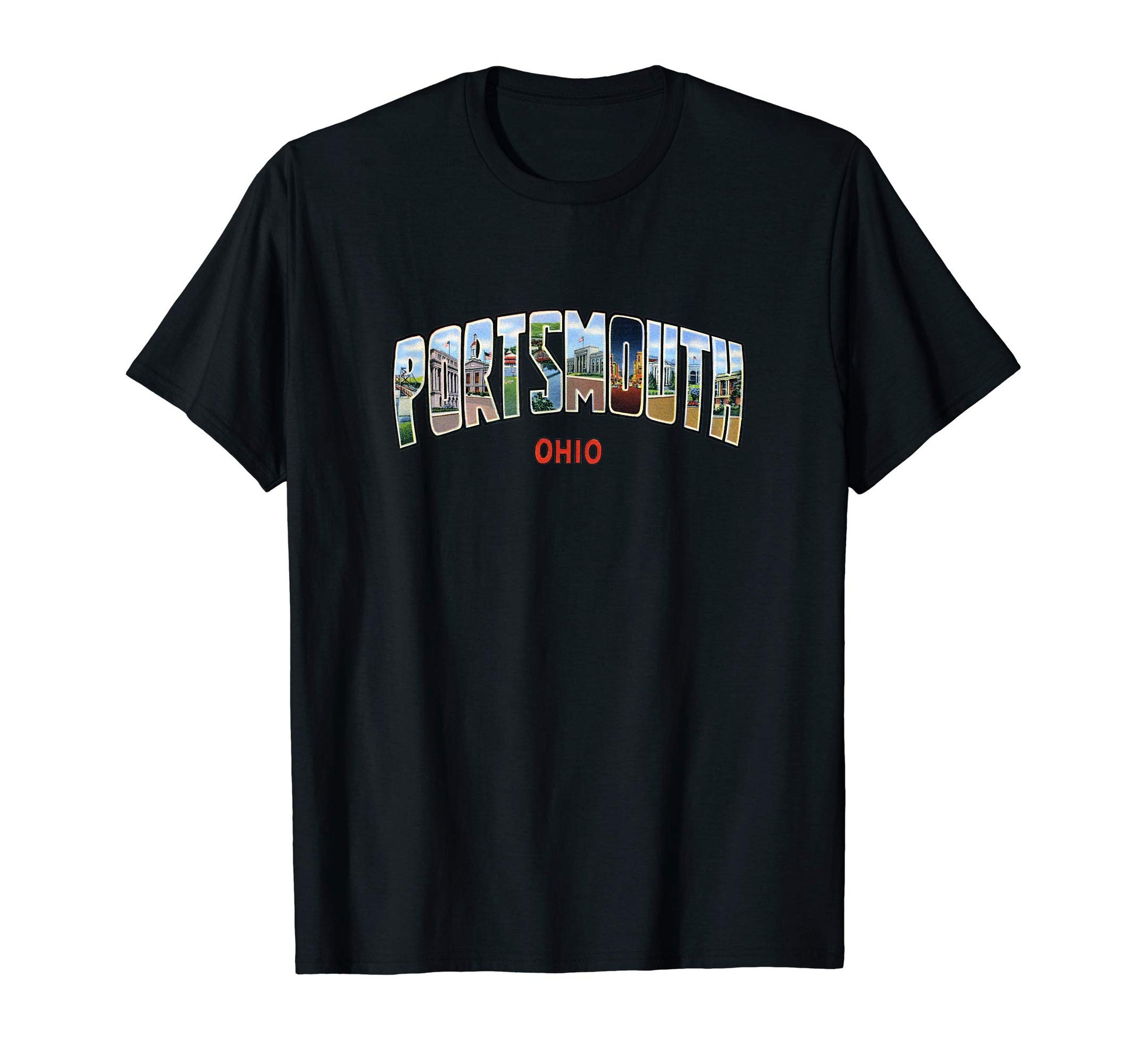 Portsmouth Ohio Oh Usa Souvenir T-Shirt - Streetwear Style for Adults - T-Shirt, Sweatshirt, Hoodie