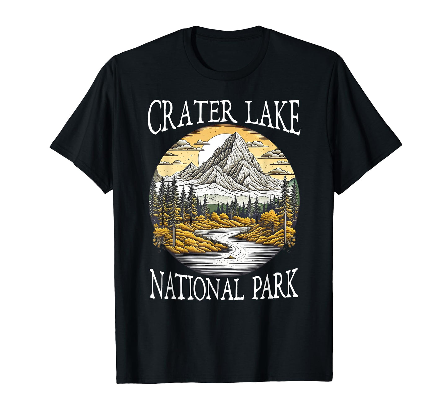Crater Lake National Park Oregon Sweatshirt - Novelty Apparel for Adults - T-Shirt, Sweatshirt, Hoodie