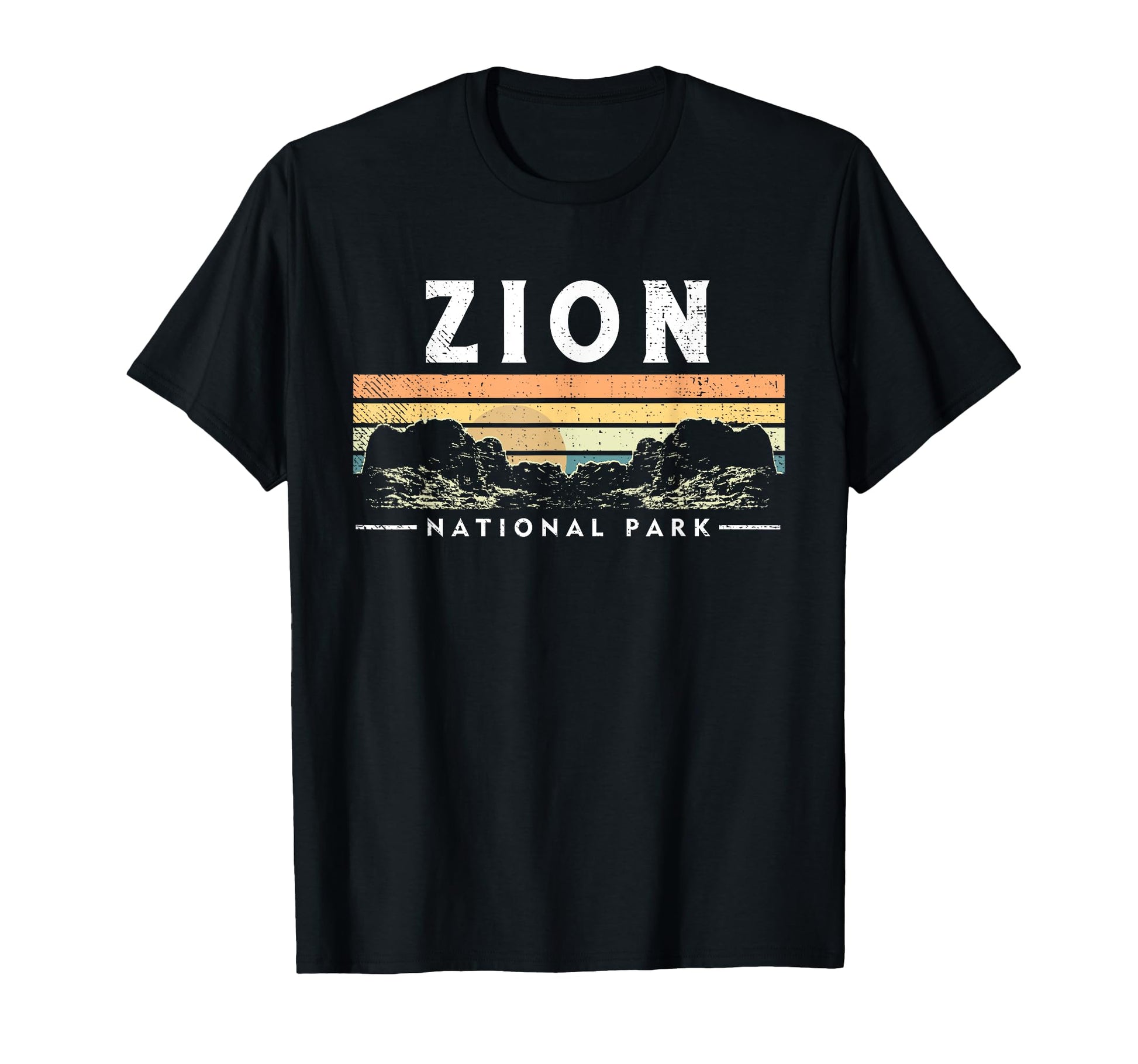 Zion National Park Outdoor Hiking T-Shirt - Minimalist Print Men Women - T-Shirt, Sweatshirt, Hoodie