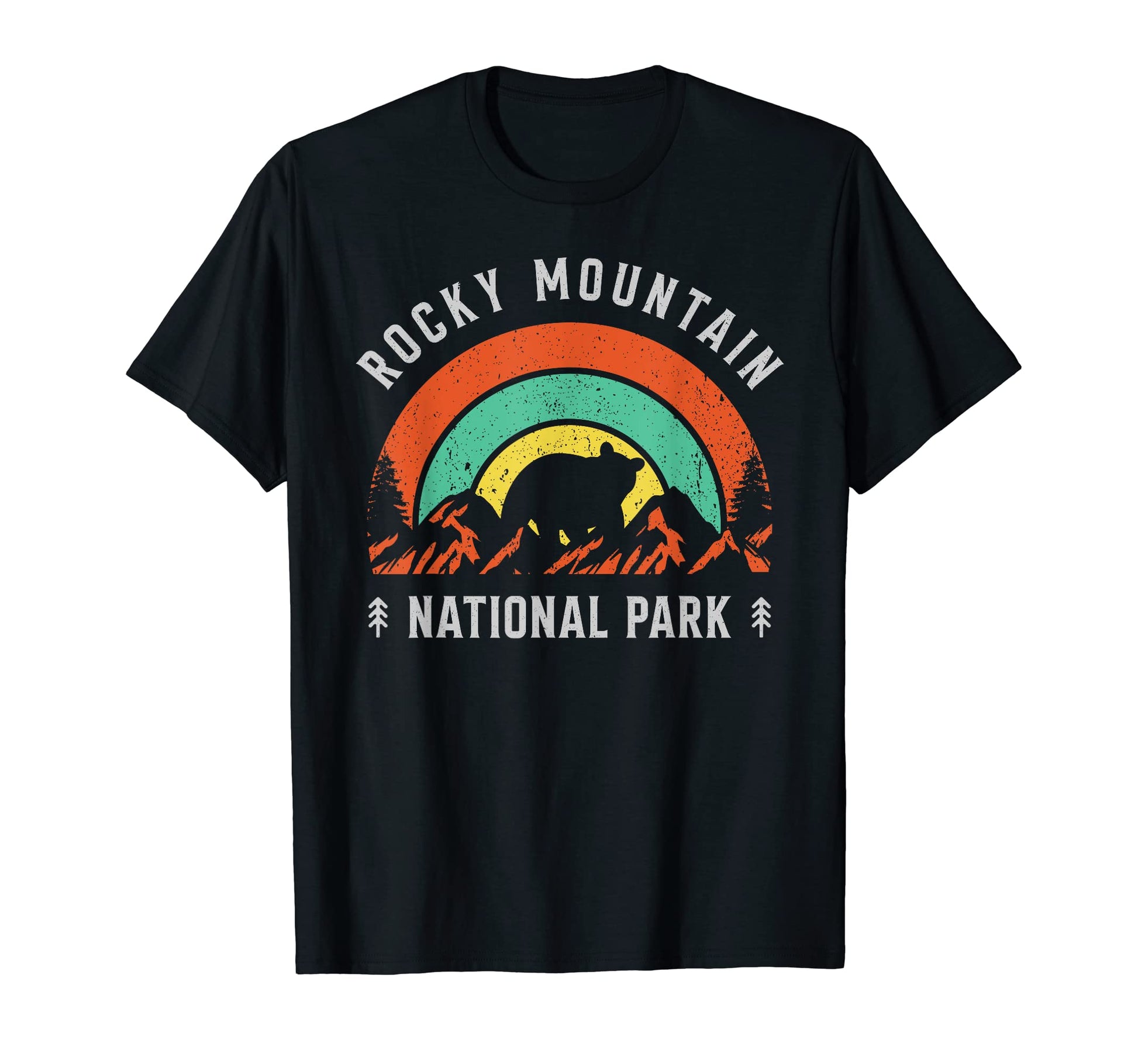 Rocky Mountain National Park Sunset T-Shirt - Trendy Graphic Unisex - T-Shirt, Sweatshirt, Hoodie