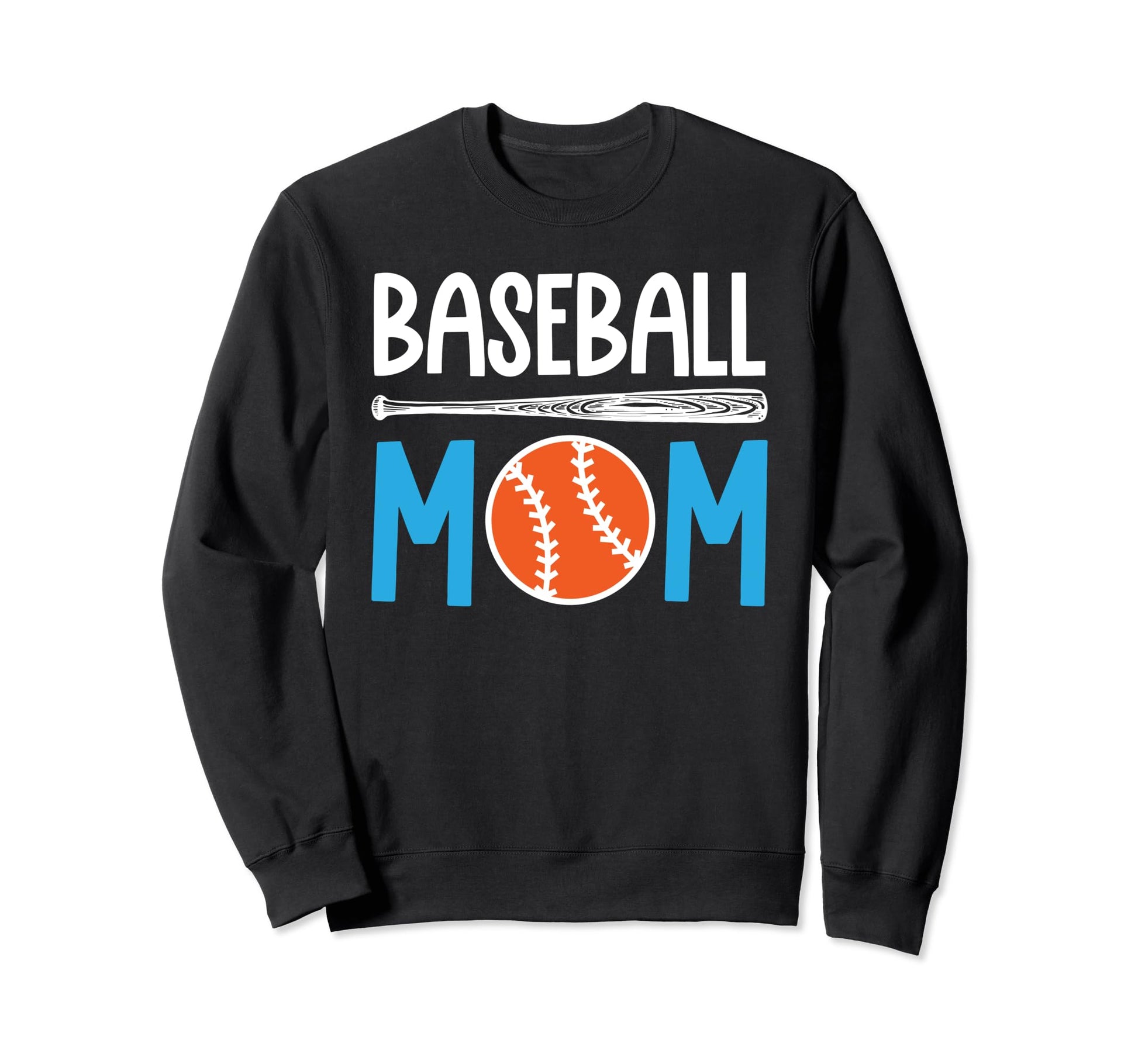 Baseball Mom Leopard Baseball Mama Sweatshirt - Trendy Graphic for Adults - T-Shirt, Sweatshirt, Hoodie