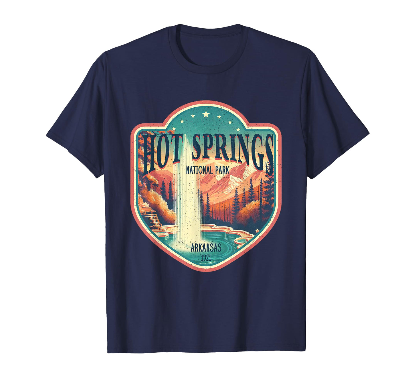 Hot Springs National Park Arkansas 1921 T-Shirt - Trendy Graphic for Adults - T-Shirt, Sweatshirt, Hoodie