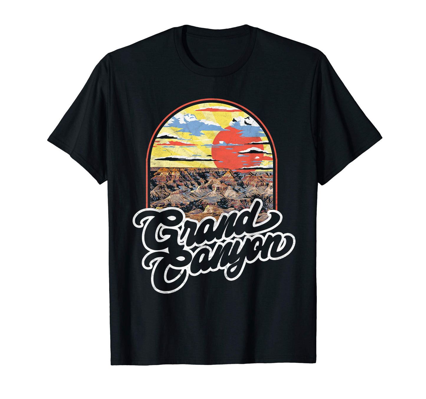 Grand Canyon National Park 80S T-Shirt - Unique Graphic Unisex - T-Shirt, Sweatshirt, Hoodie