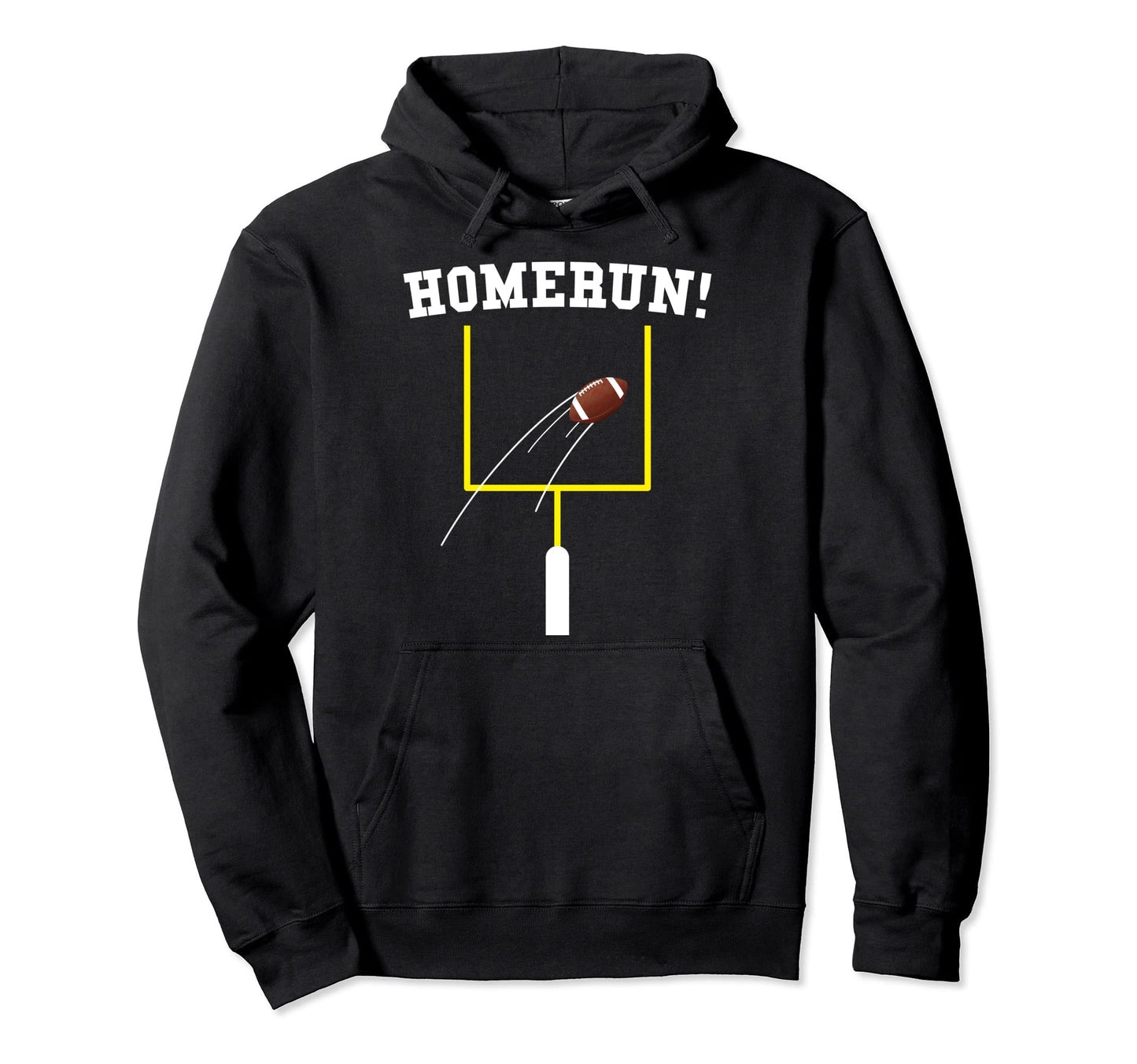 Funny Homerun Football Baseball Sports Hoodie - Trendy Graphic Men Women - T-Shirt, Sweatshirt, Hoodie