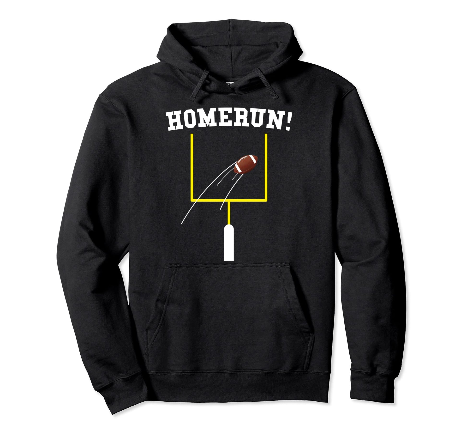 Funny Homerun Football Baseball Sports Hoodie - Trendy Graphic Men Women - T-Shirt, Sweatshirt, Hoodie