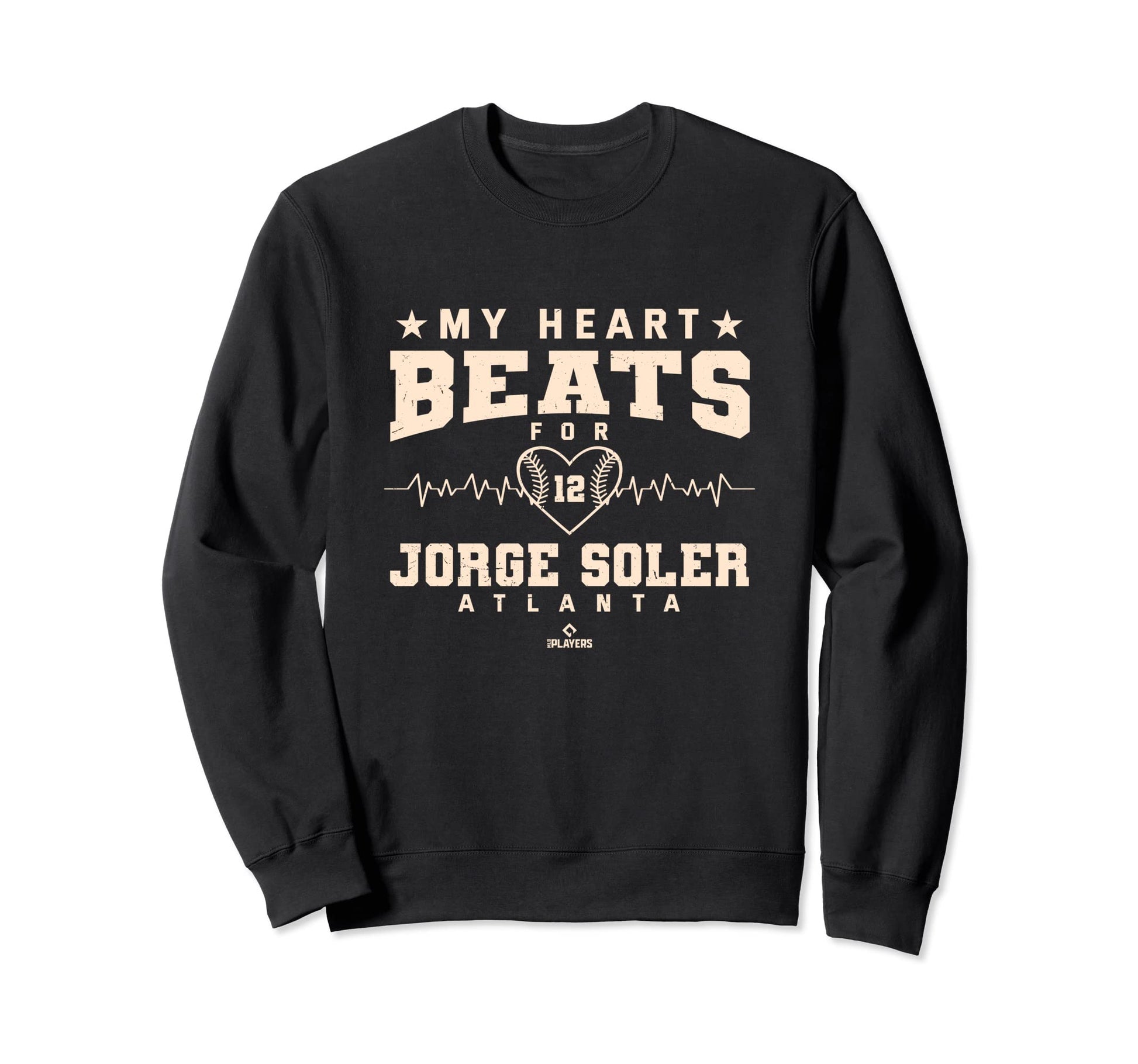 My Heart Beats Jorge Soler Sweatshirt - Aesthetic Graphic Men Women - T-Shirt, Sweatshirt, Hoodie