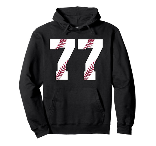 Baseball 1949 77Th Birthday 77 Years Old Hoodie - Novelty Apparel Men Women - T-Shirt, Sweatshirt, Hoodie