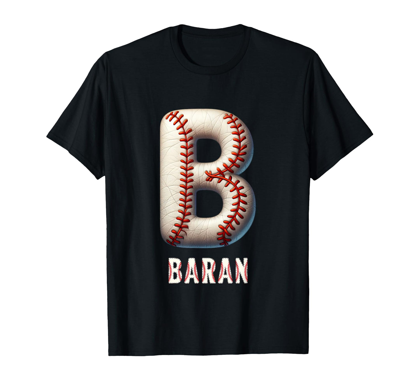 Baseball Home Run Carlo Initial T-Shirt - Fun Novelty Design for Adults - T-Shirt, Sweatshirt, Hoodie