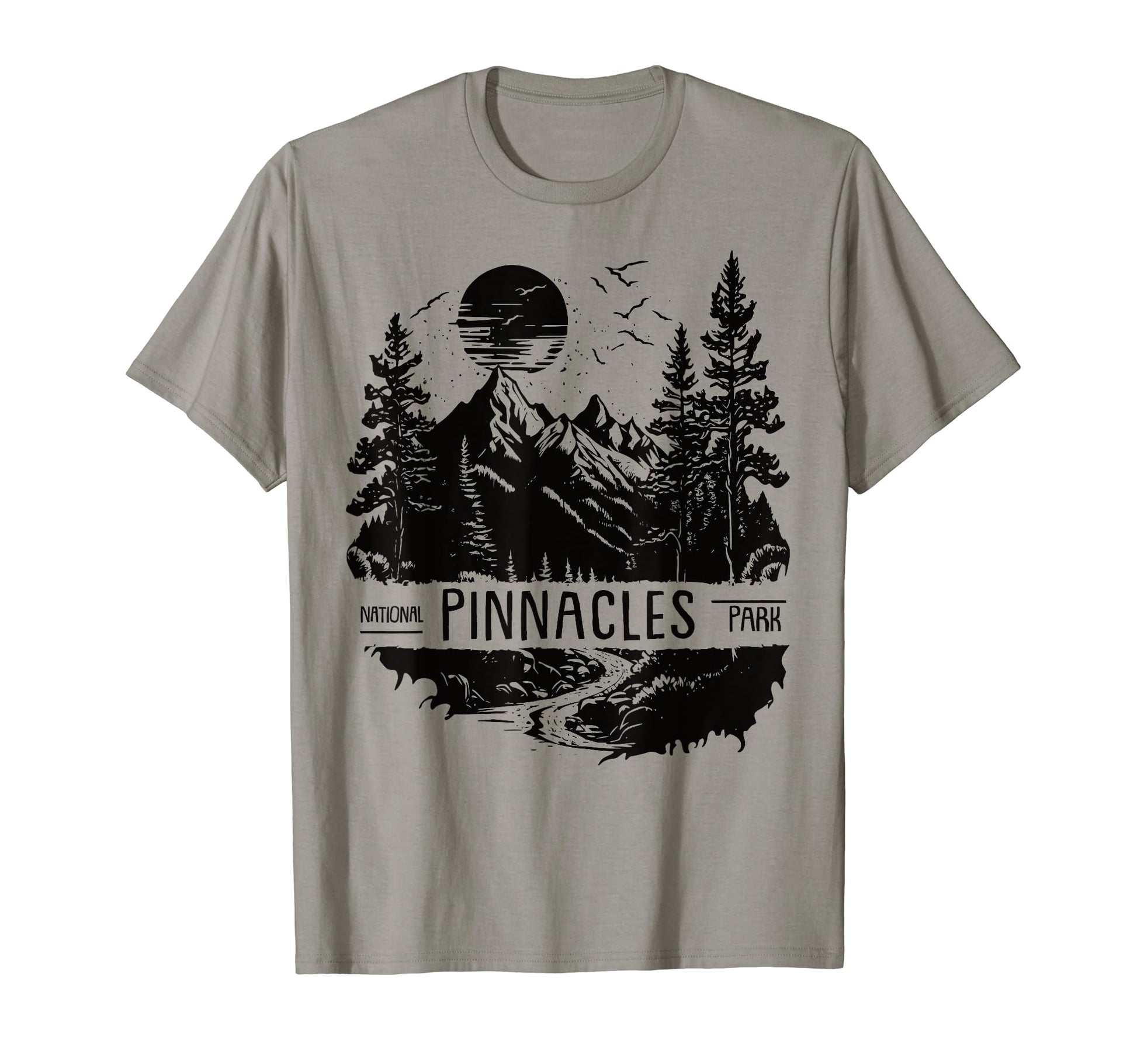 Pinnacles National Park Us Pinnacles T-Shirt - Custom Art Print Unisex - T-Shirt, Sweatshirt, Hoodie