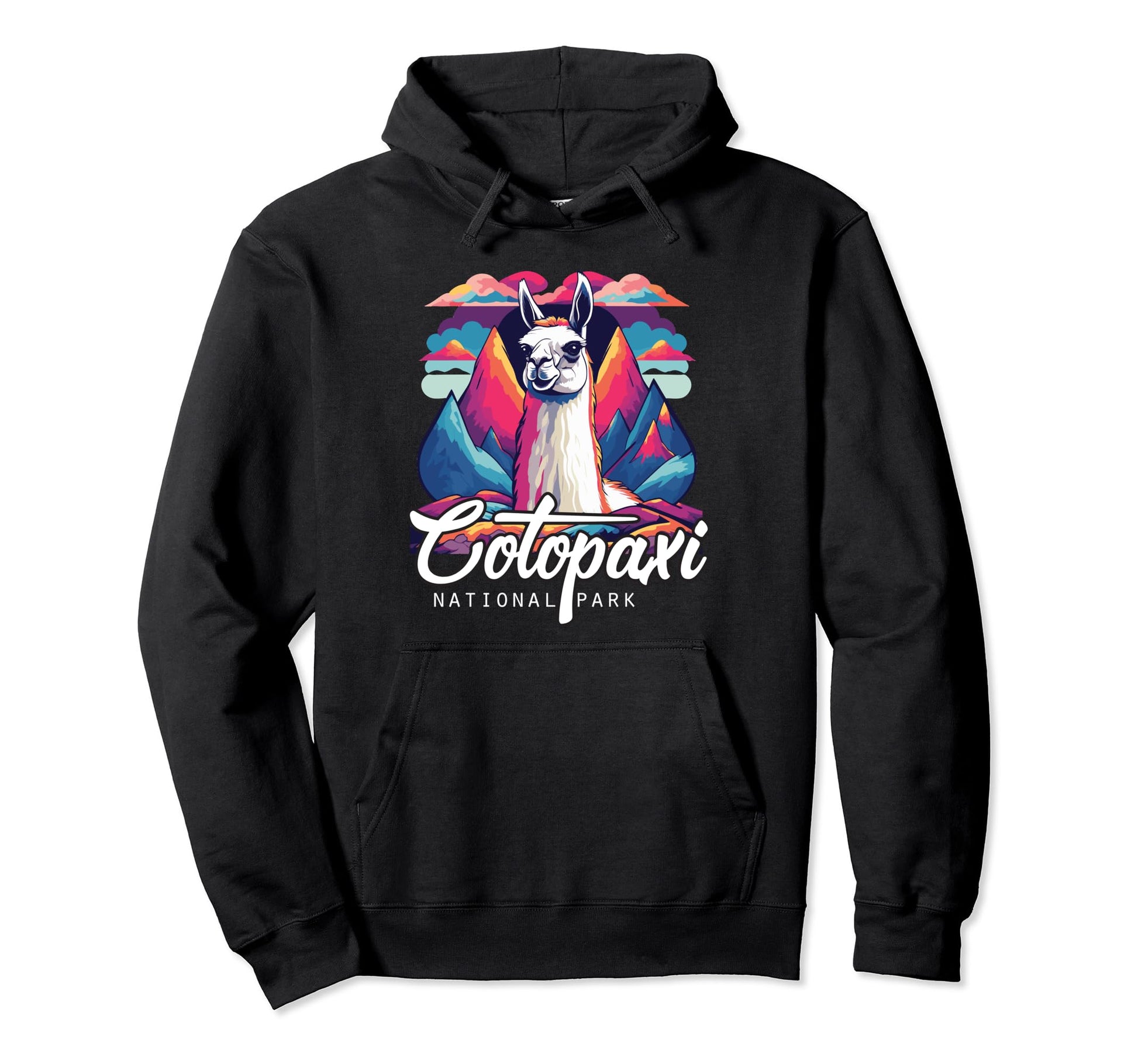 Cotopaxi National Park Ecuador Souvenir Hoodie - Trendy Graphic Men Women - T-Shirt, Sweatshirt, Hoodie