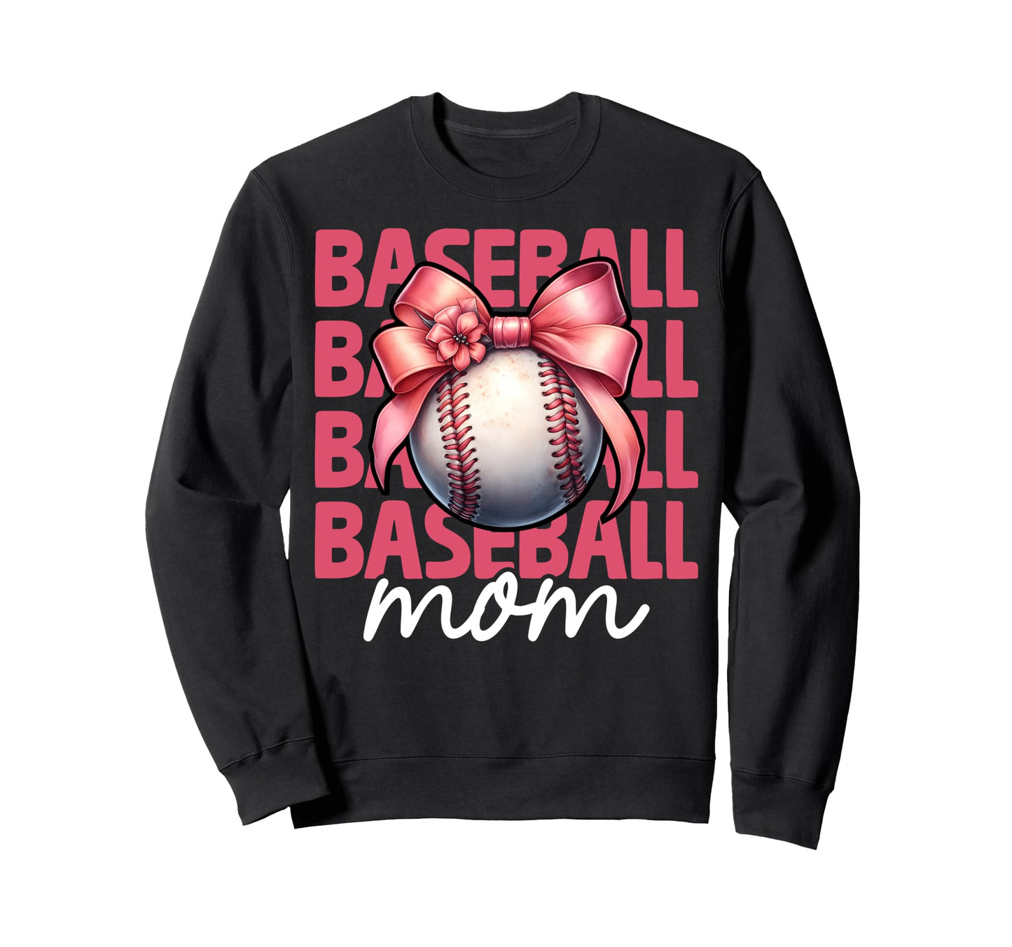Baseball Mom Baseball Mama Mothers Sweatshirt - Fun Novelty Design Unisex - T-Shirt, Sweatshirt, Hoodie