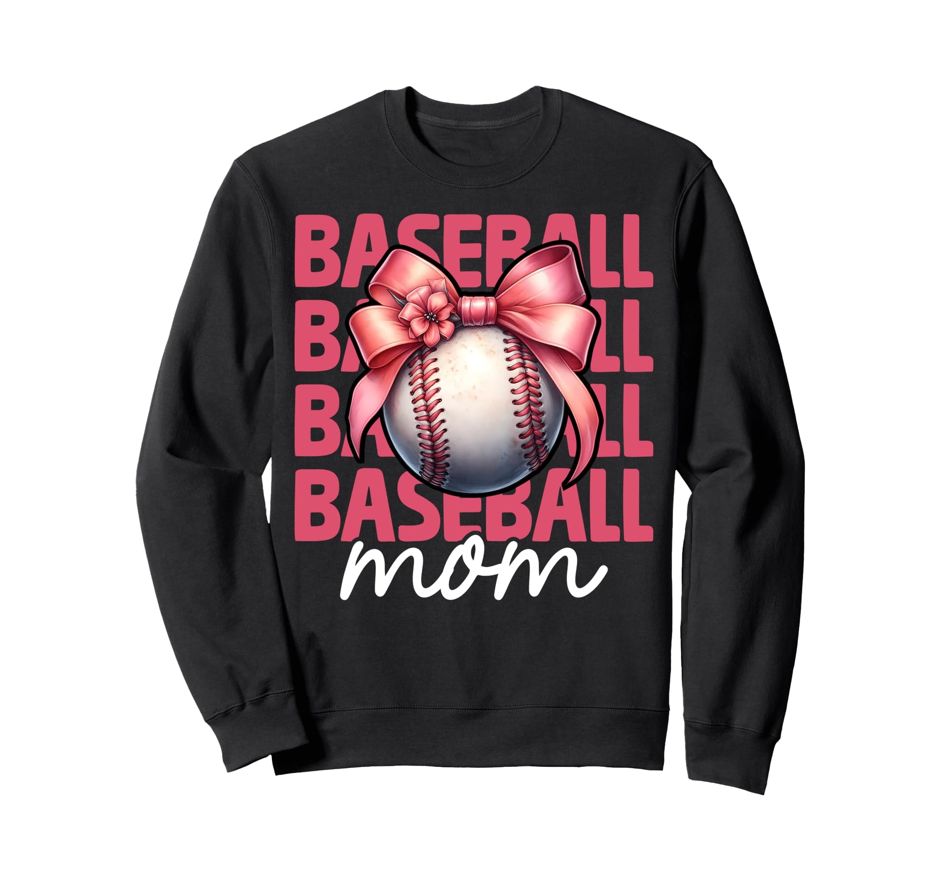 Baseball Mom Baseball Mama Mothers Sweatshirt - Fun Novelty Design Unisex - T-Shirt, Sweatshirt, Hoodie