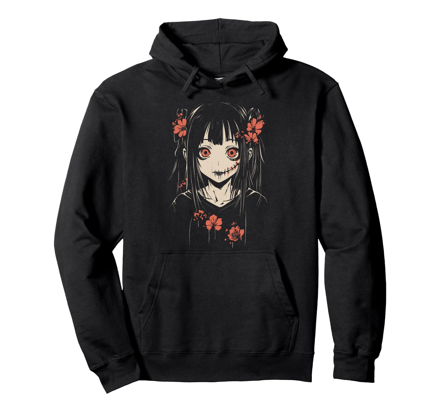 Anime Hoor Aesthetic Soft Grunge Waifu Hoodie - Unique Graphic Unisex - T-Shirt, Sweatshirt, Hoodie