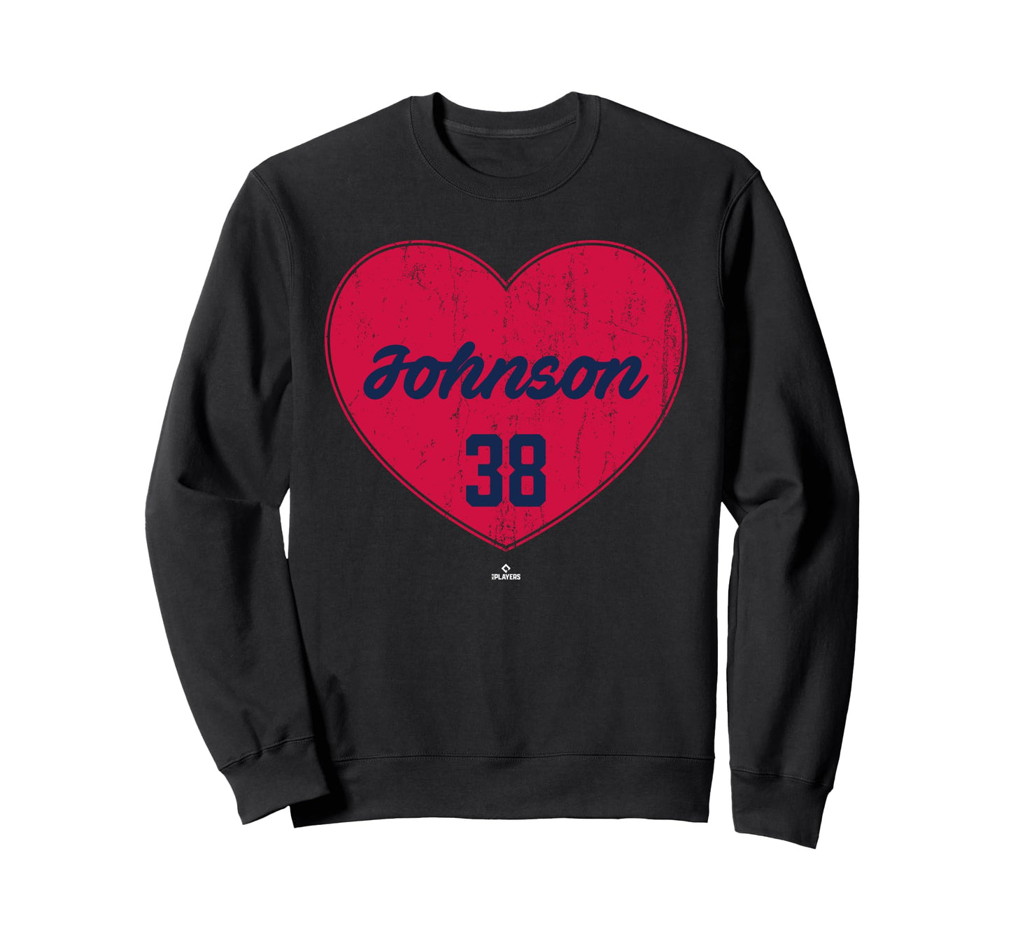 Distressed Heart Pierce Johnson Sweatshirt - Streetwear Style for Adults - T-Shirt, Sweatshirt, Hoodie
