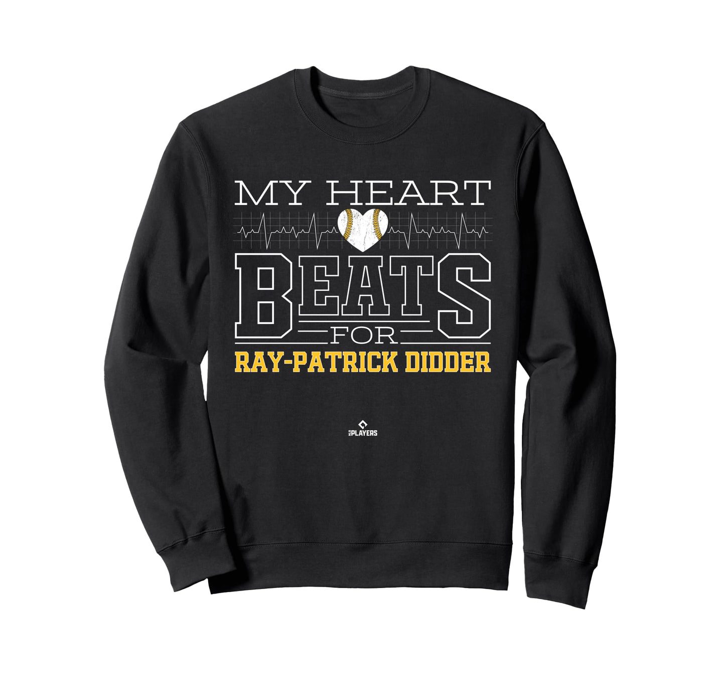 My Heart Beats Ray Patrick Didder Sweatshirt - Trendy Graphic Men Women - T-Shirt, Sweatshirt, Hoodie