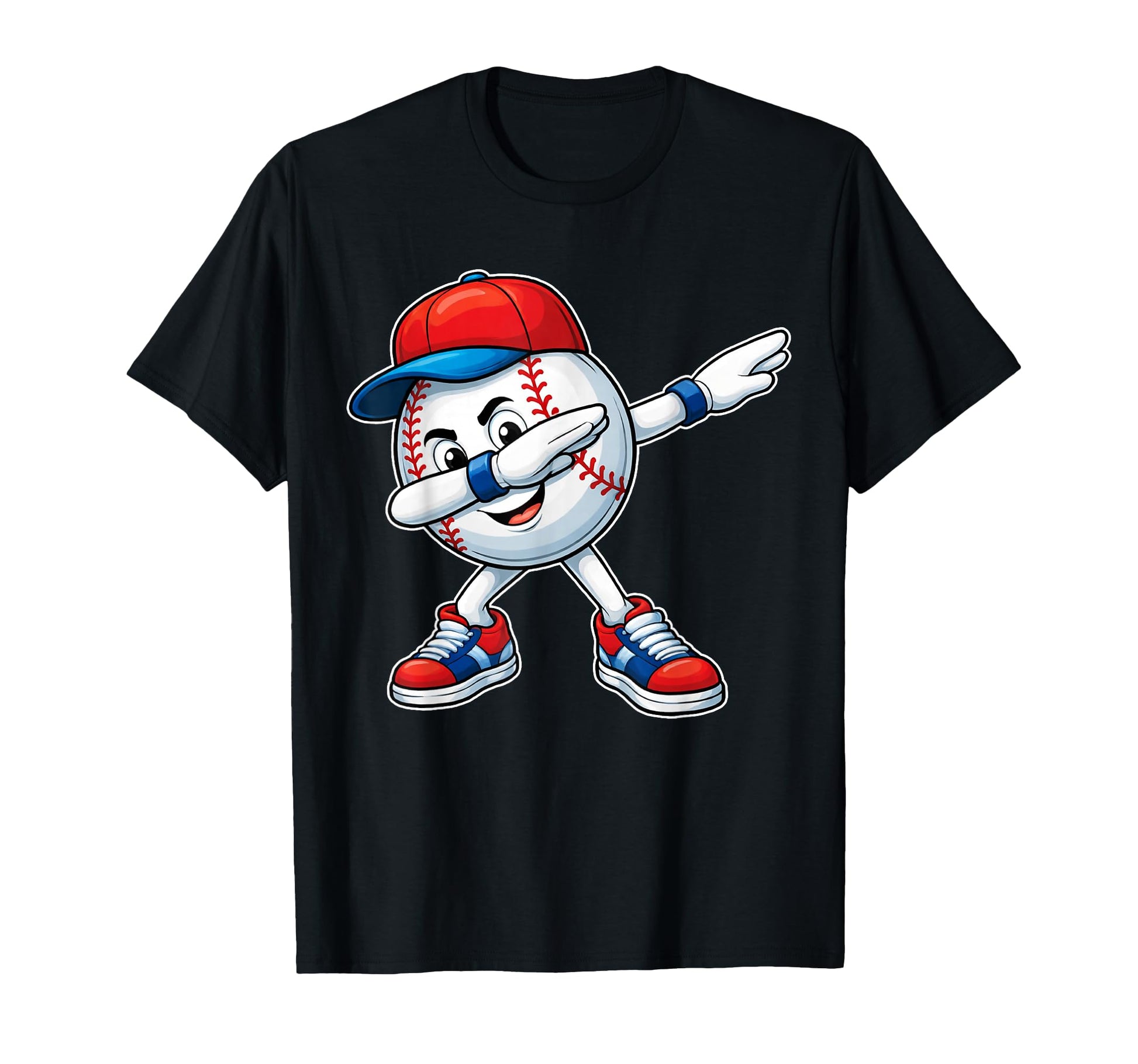 Dabbing Baseball Funny T-Shirt - Novelty Apparel Unisex - T-Shirt, Sweatshirt, Hoodie
