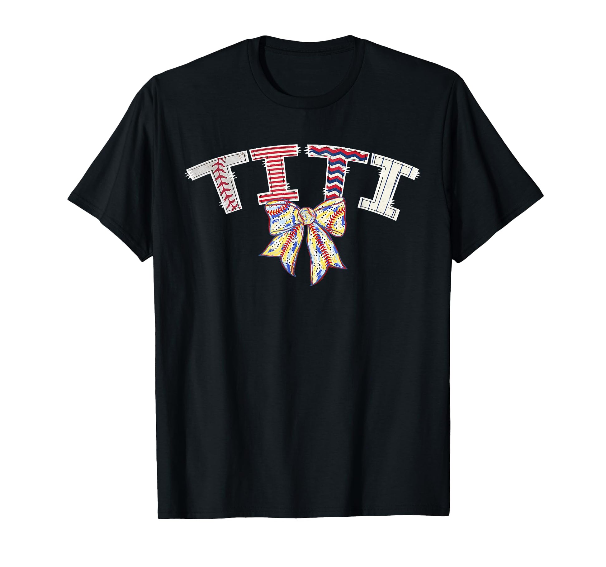 Baseball Titi Coquette Bow Game Day T-Shirt - Aesthetic Graphic Unisex - T-Shirt, Sweatshirt, Hoodie