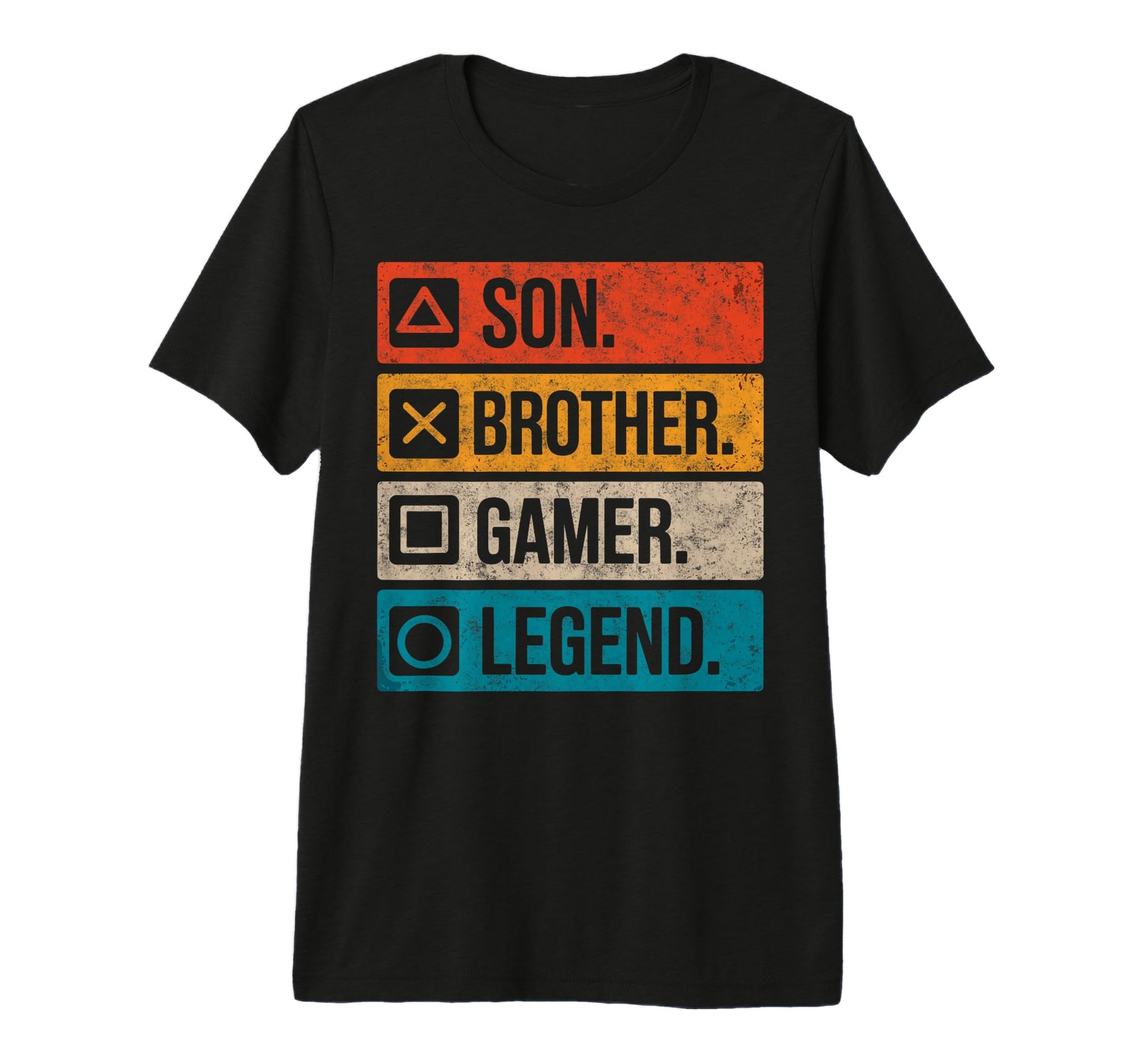 Son Brother Gamer Legend Video Game T-Shirt - Graphic Print for Adults - T-Shirt, Sweatshirt, Hoodie