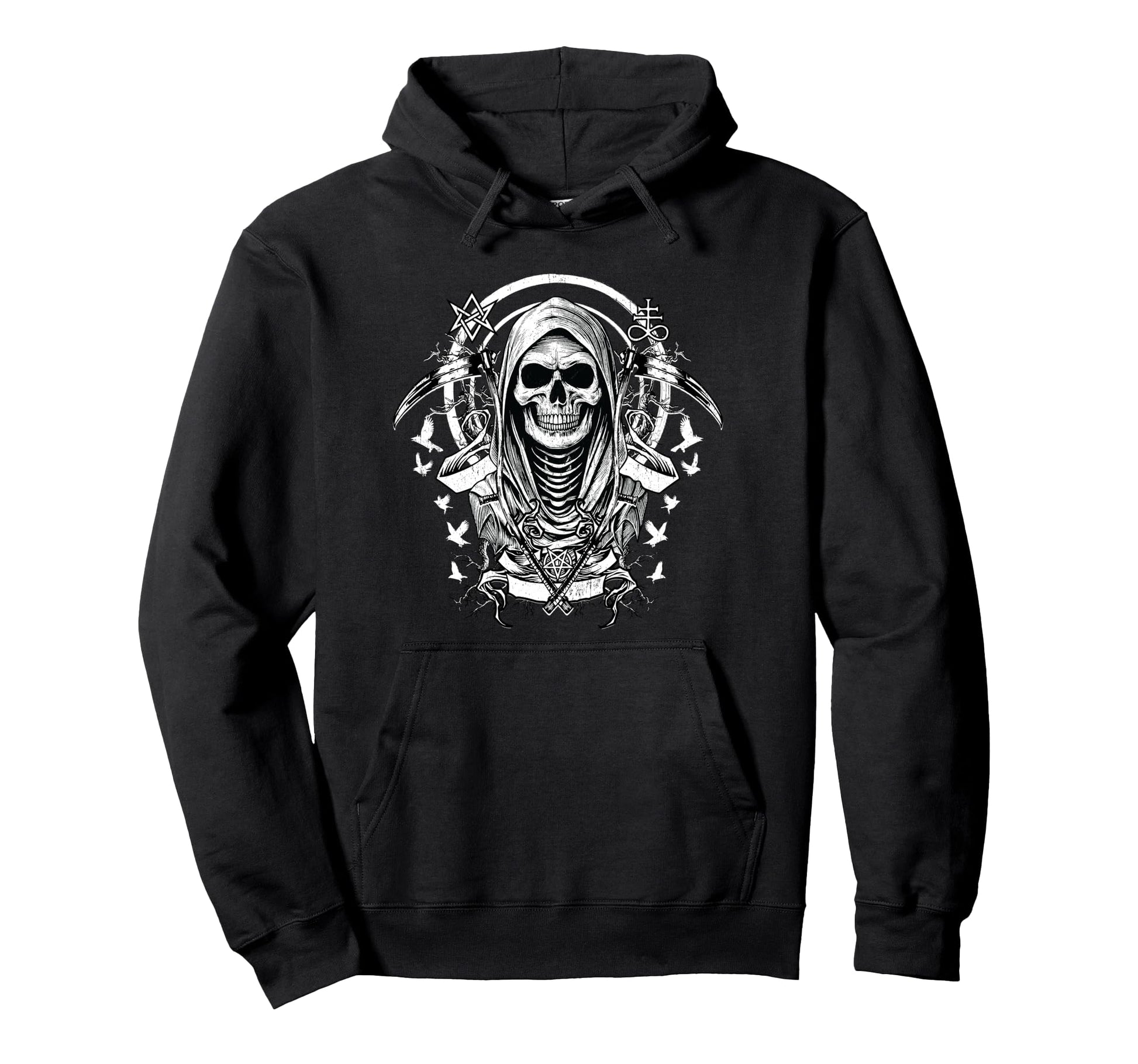 Gothic Aesthetic Skeleton Grunge Occult Hoodie - Graphic Print for Adults - T-Shirt, Sweatshirt, Hoodie