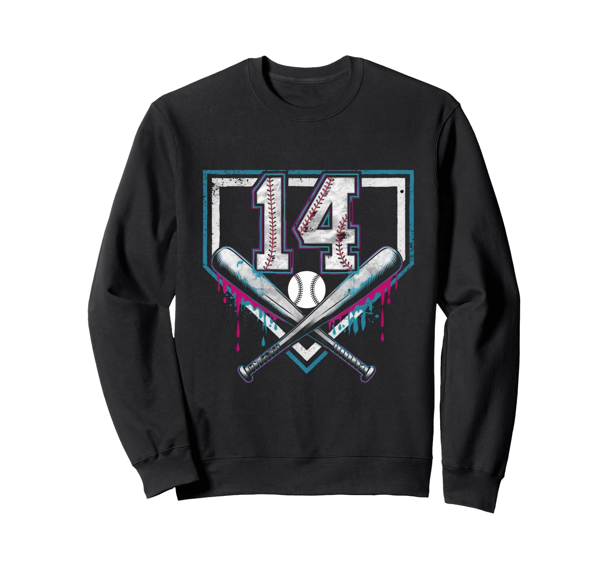 Sprinkle 14Th Birthday Baseball Sweatshirt - Novelty Apparel Men Women - T-Shirt, Sweatshirt, Hoodie