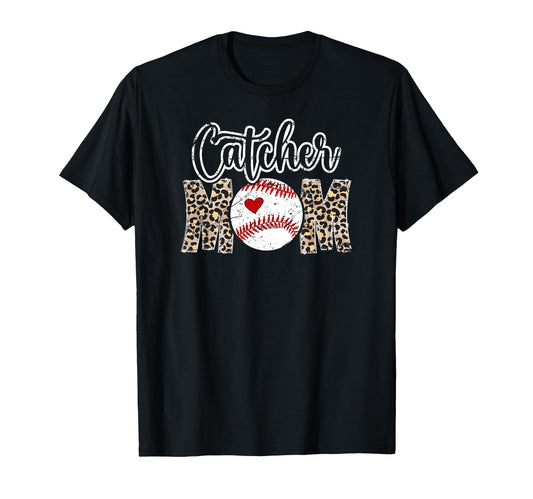 Baseball Catcher Mom Baseball Catcher T-Shirt - Graphic Print Men Women - T-Shirt, Sweatshirt, Hoodie