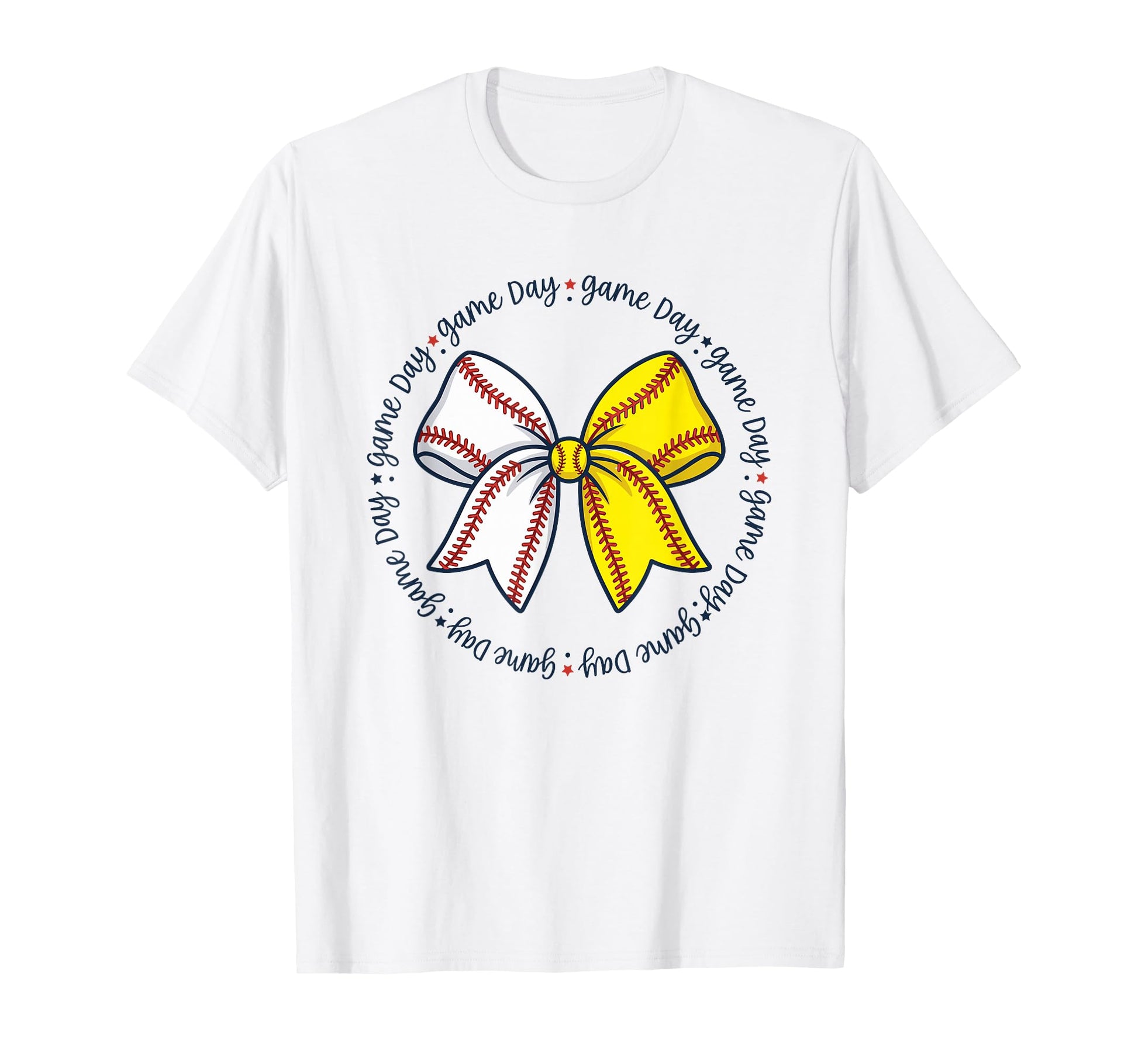 Baseball Softball Coquette Bow T-Shirt - Trendy Graphic Unisex - T-Shirt, Sweatshirt, Hoodie