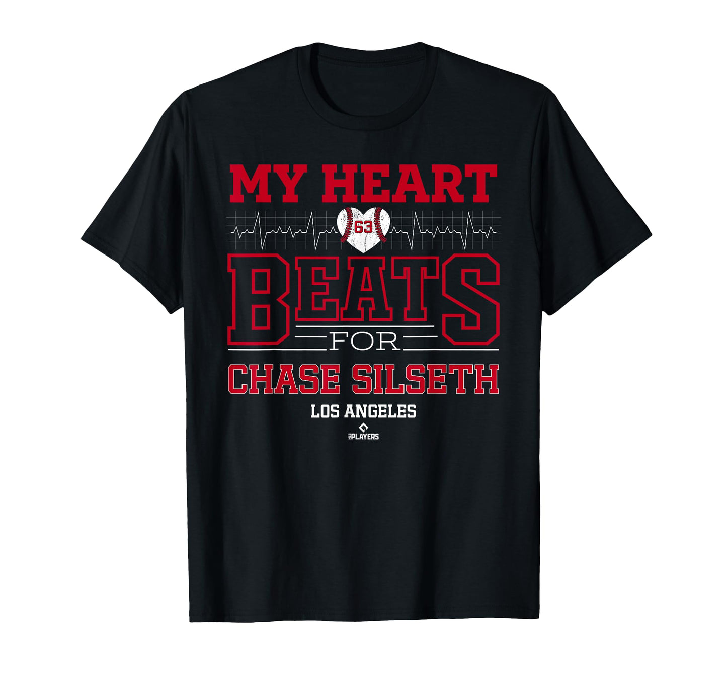 My Heart Beats Chase Silseth Los T-Shirt - Trendy Graphic Men Women - T-Shirt, Sweatshirt, Hoodie