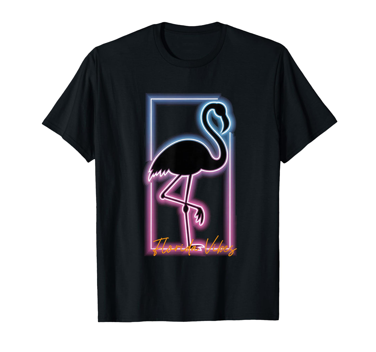 Retrowave Flamingo 1980S Synthwave T-Shirt - Trendy Graphic for Adults - T-Shirt, Sweatshirt, Hoodie