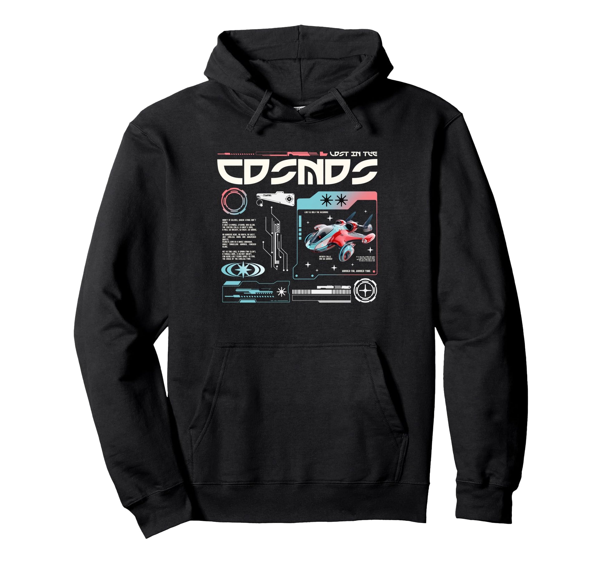 Y2K Cosmos Bold Urban Graffiti Aesthetic Hoodie - Graphic Print for Adults - T-Shirt, Sweatshirt, Hoodie