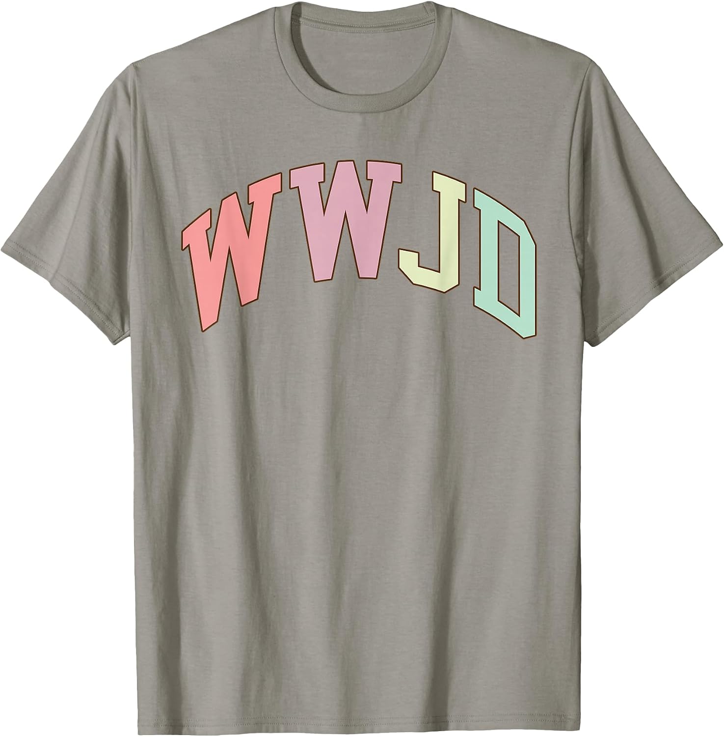WWJD What Would Jesus Do Christian Bible Faith - Adult & Kids T-Shirts, Sweatshirts & Hoodies apparel design preview 1