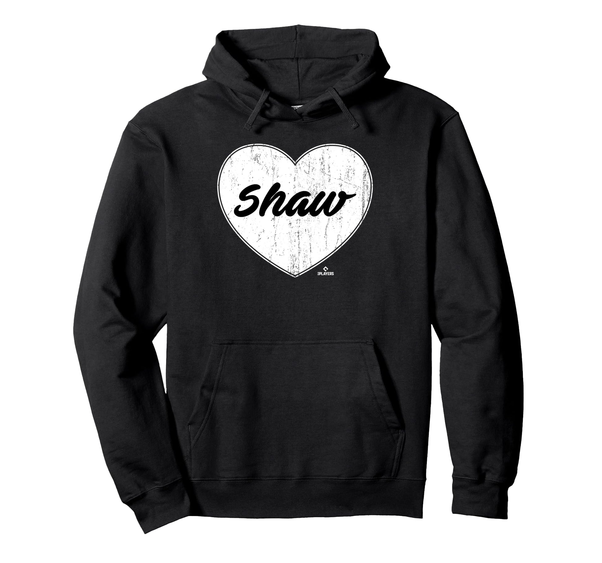 Distressed Heart Sam Shaw Prospect Baseball Hoodie - Trendy Graphic Unisex - T-Shirt, Sweatshirt, Hoodie