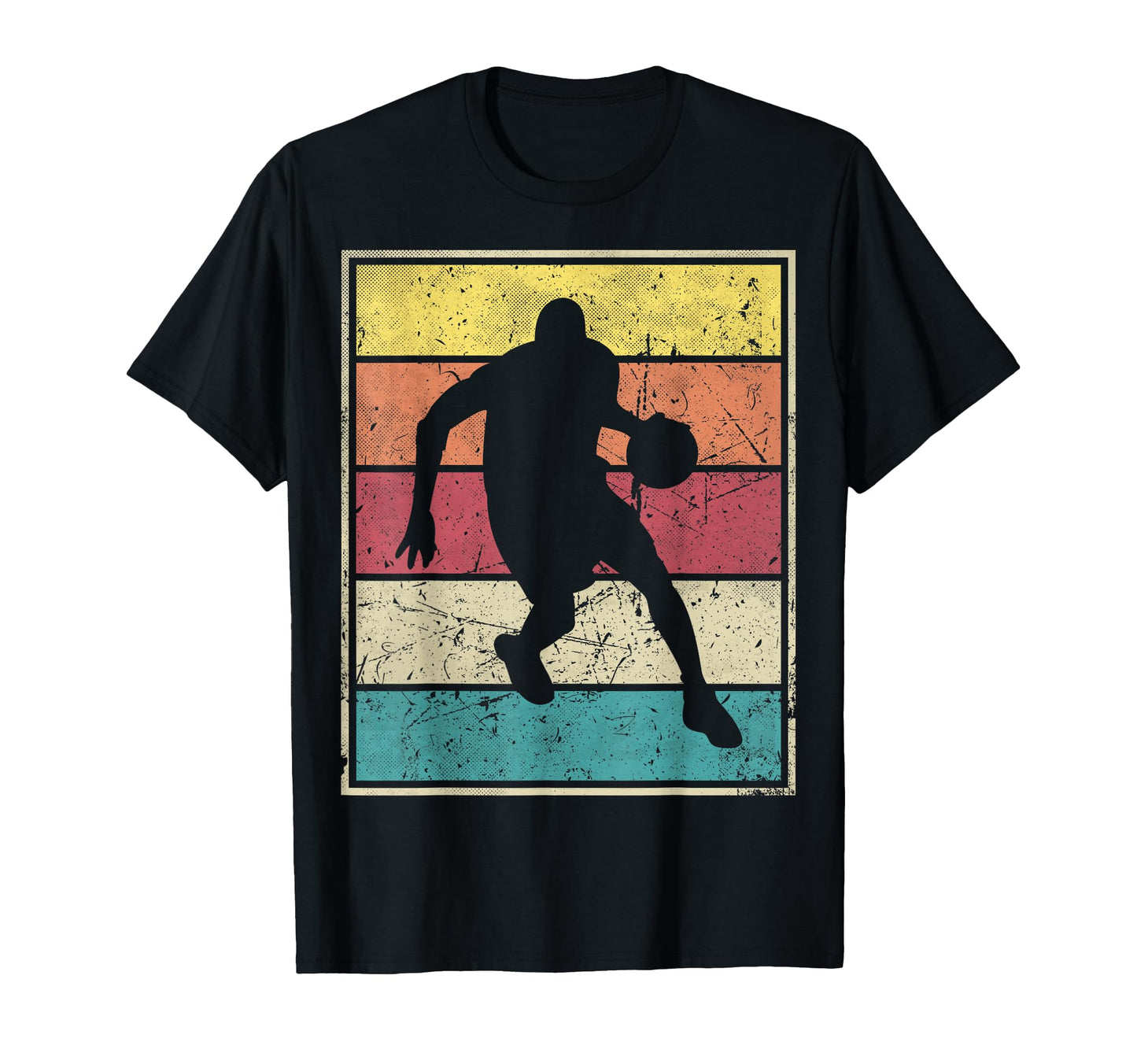 Basketball Stripes T-Shirt - Graphic Print Unisex - T-Shirt, Sweatshirt, Hoodie