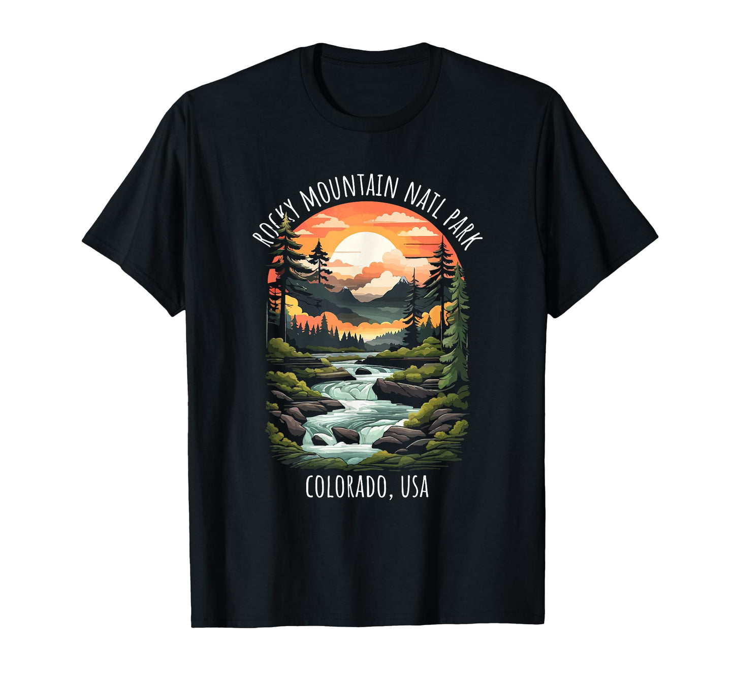 Rocky Mountain National Park Colorado Usa T-Shirt - Streetwear Style Unisex - T-Shirt, Sweatshirt, Hoodie
