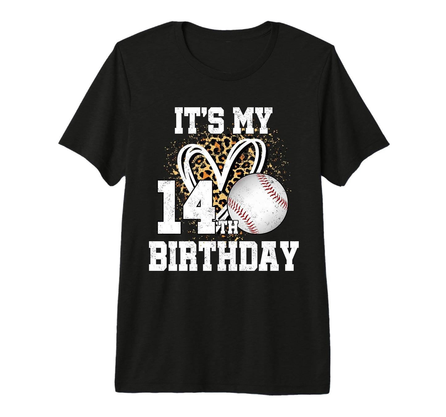 Its My 14Th Birthday Baseball 14 T-Shirt - Fun Novelty Design Men Women - T-Shirt, Sweatshirt, Hoodie