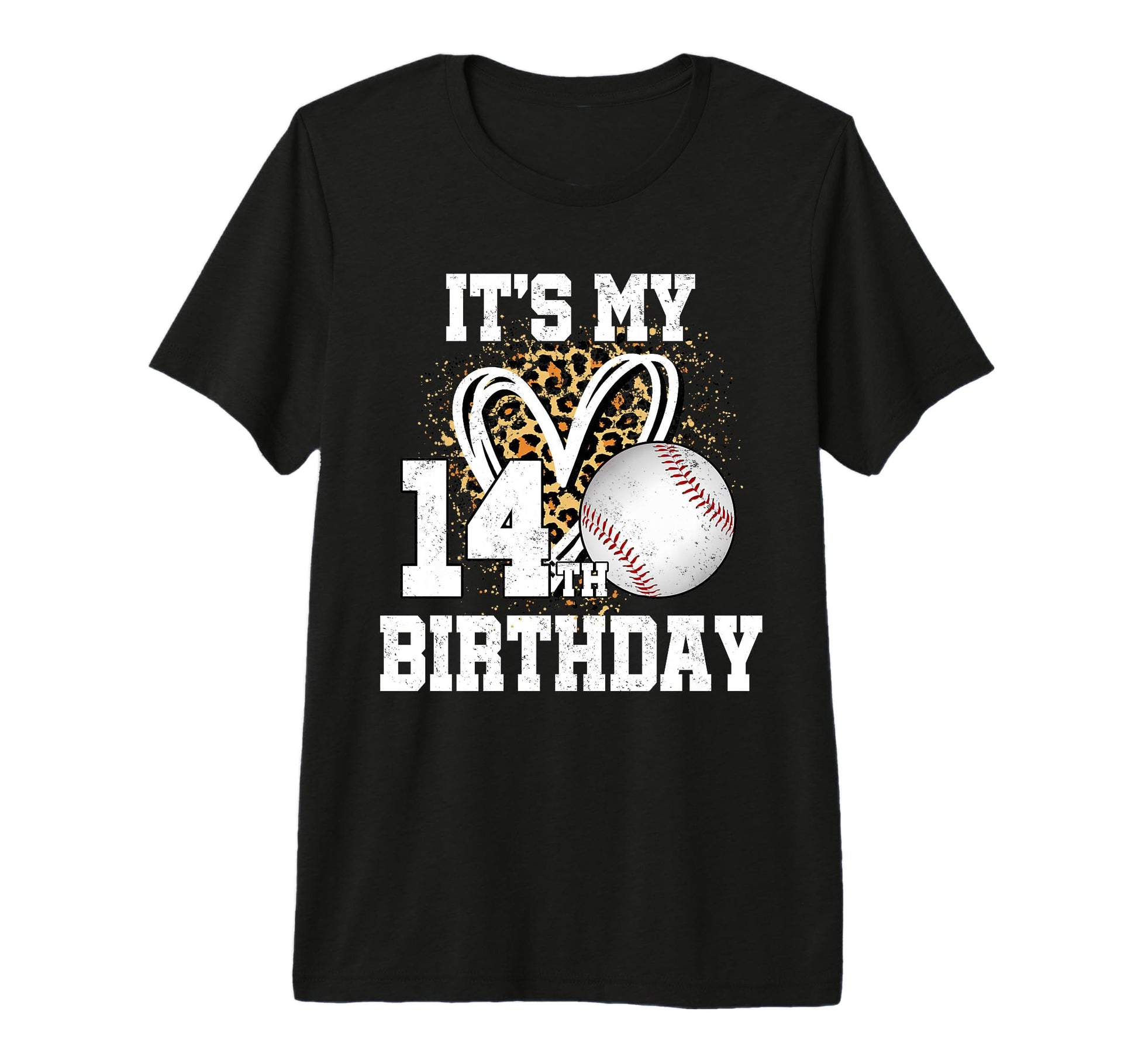 Its My 14Th Birthday Baseball 14 T-Shirt - Fun Novelty Design Men Women - T-Shirt, Sweatshirt, Hoodie