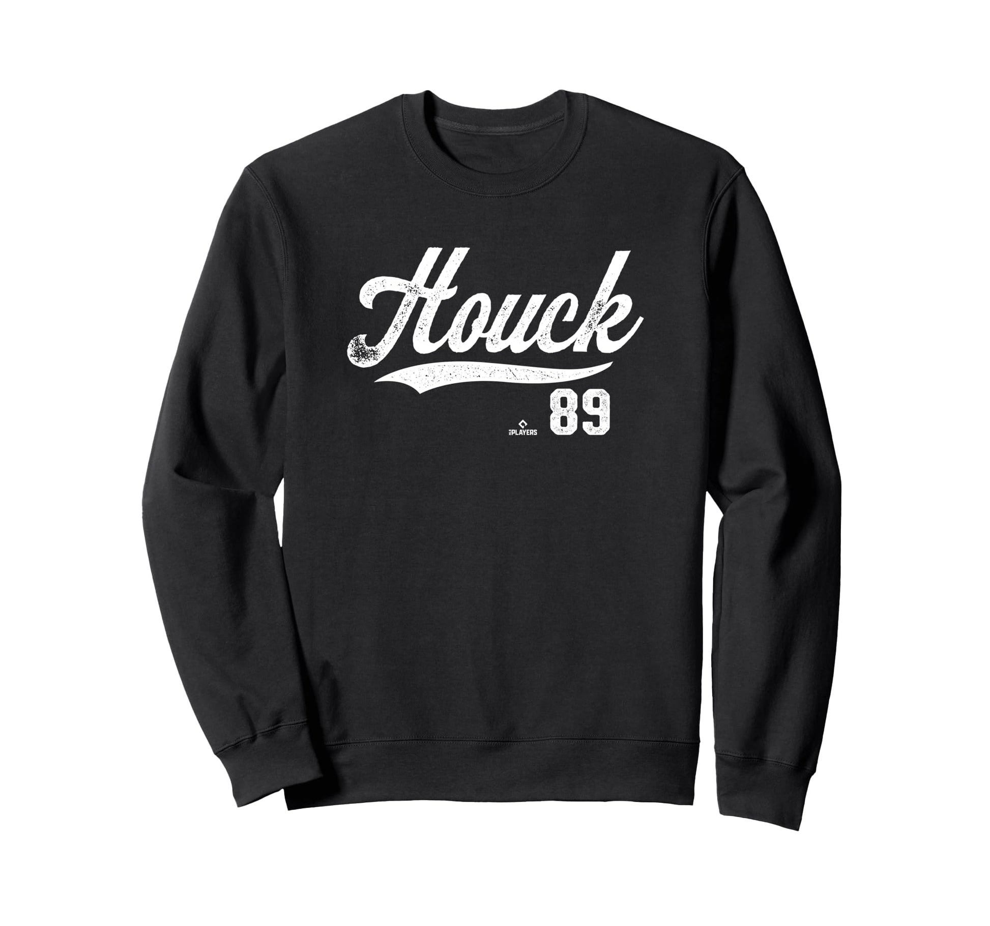 Distressed Swoosh Tanner Houck Sweatshirt - Novelty Apparel for Adults - T-Shirt, Sweatshirt, Hoodie