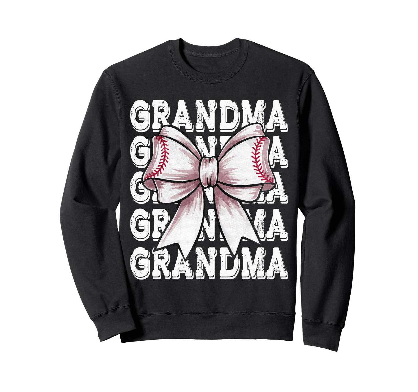Coquette Baseball Grandma Sweatshirt - Fun Novelty Design Men Women - T-Shirt, Sweatshirt, Hoodie